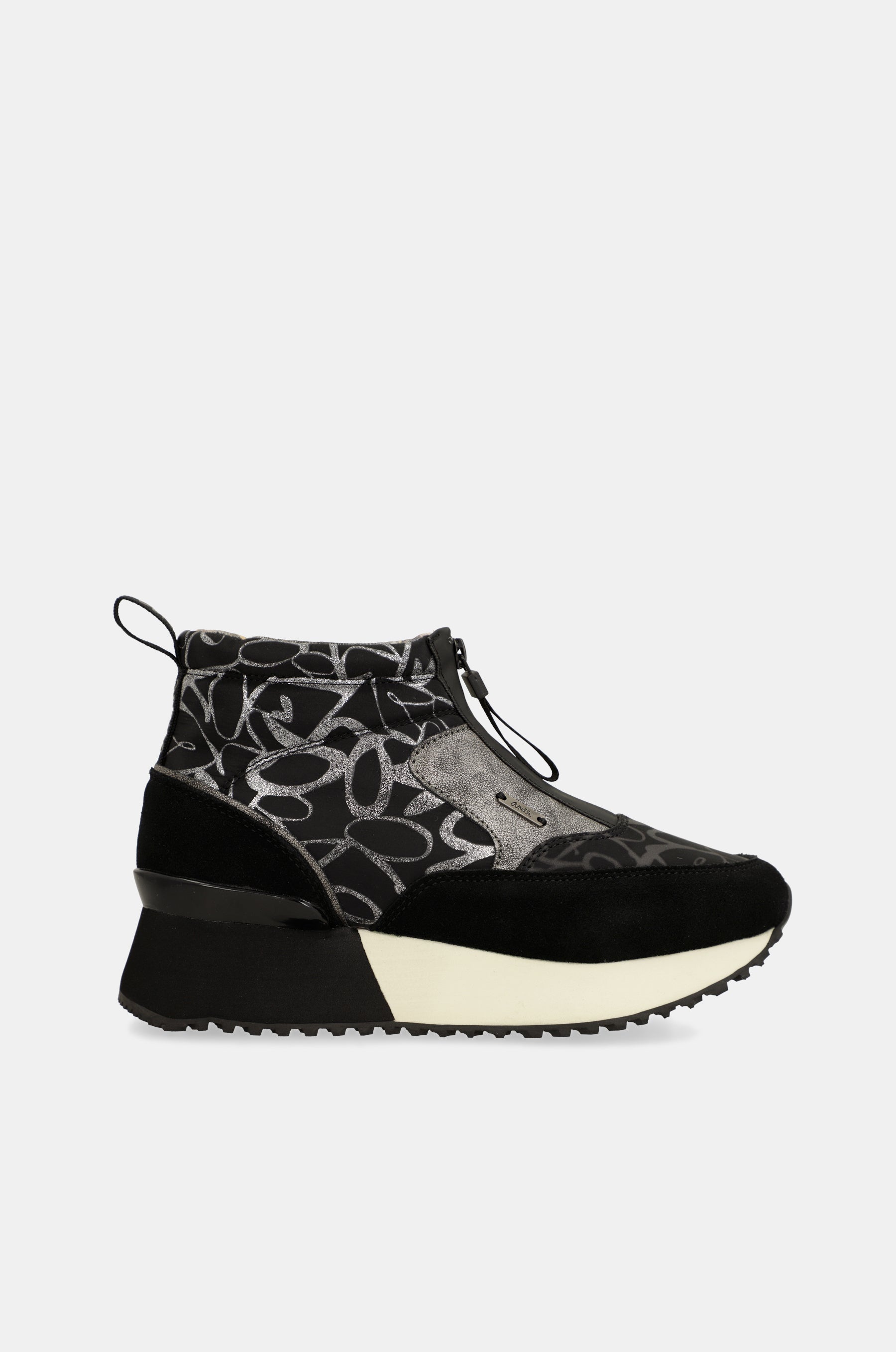 Baskets montantes Trendy, noir