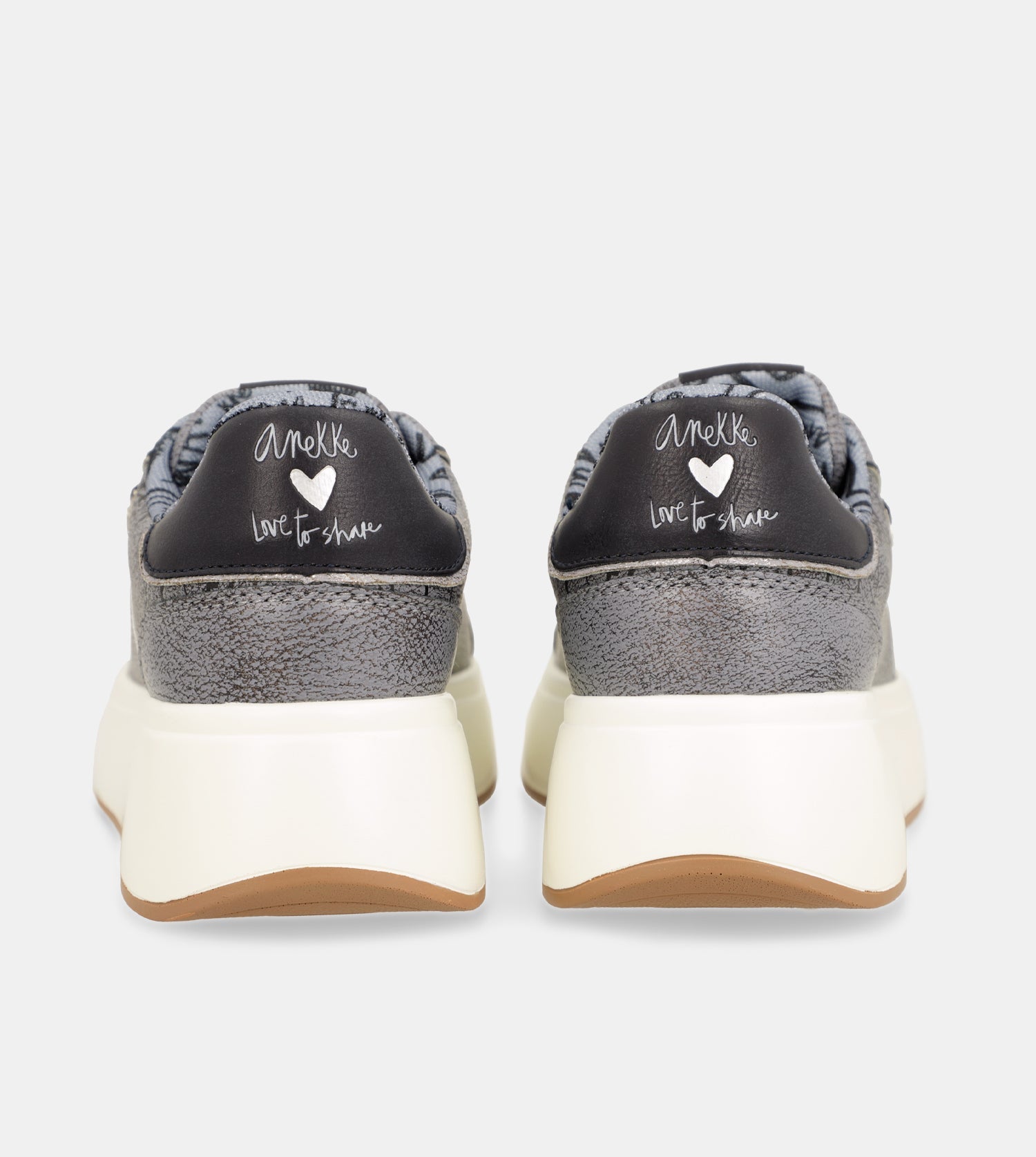 Baskets style casual, bleu