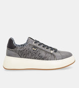 Baskets style casual, bleu