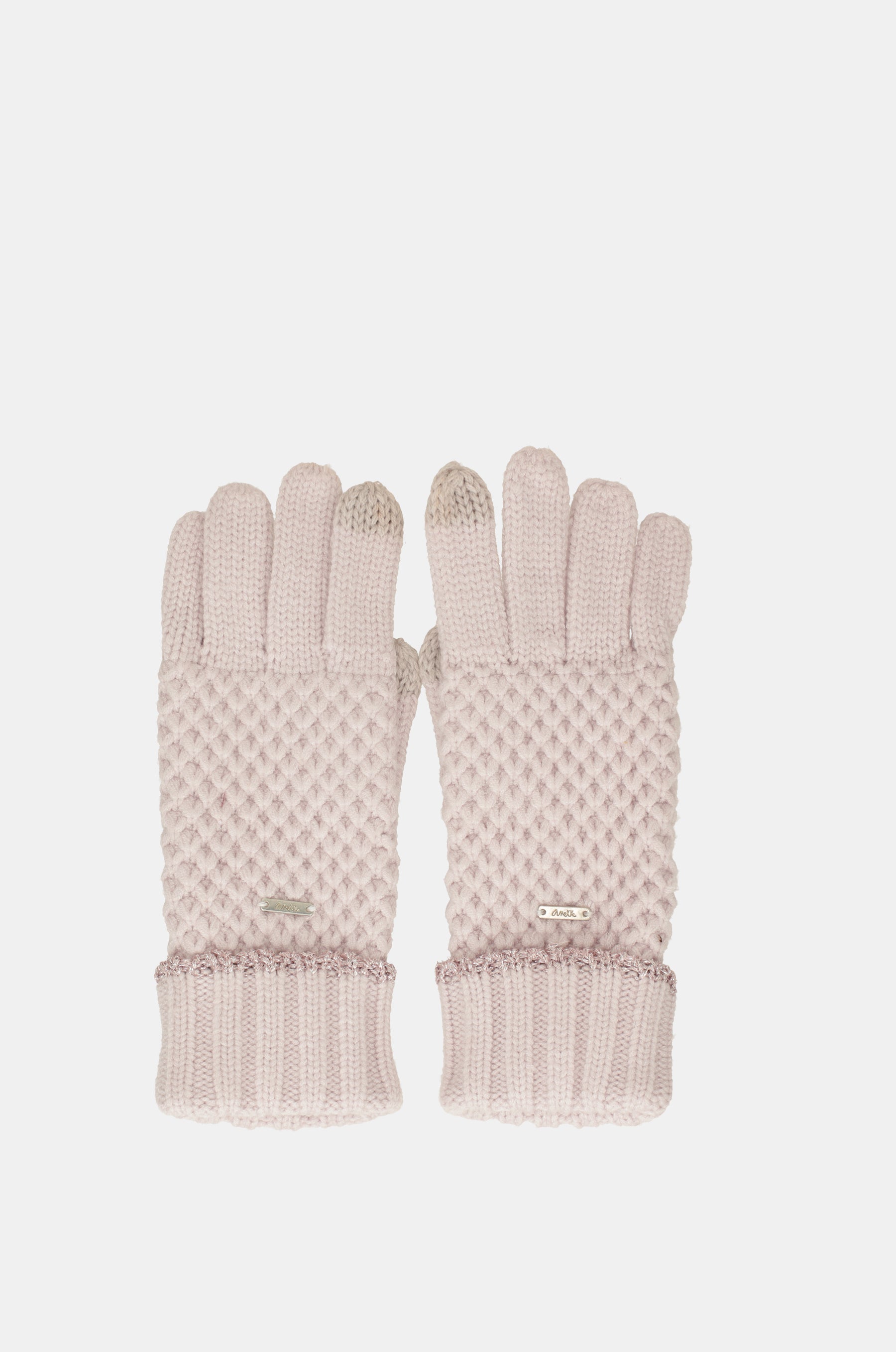 Gants en maille, rose