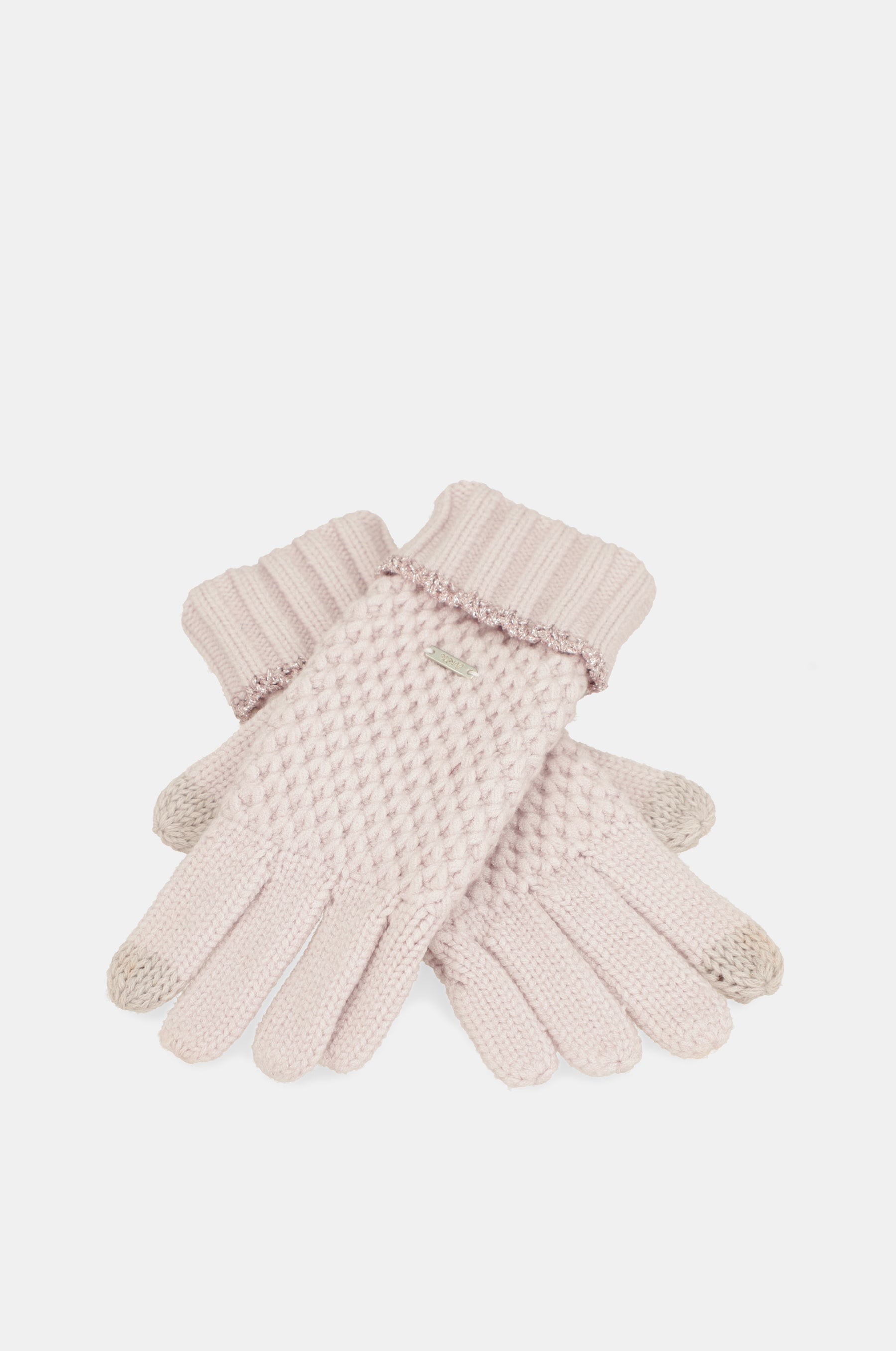 Gants en maille, rose