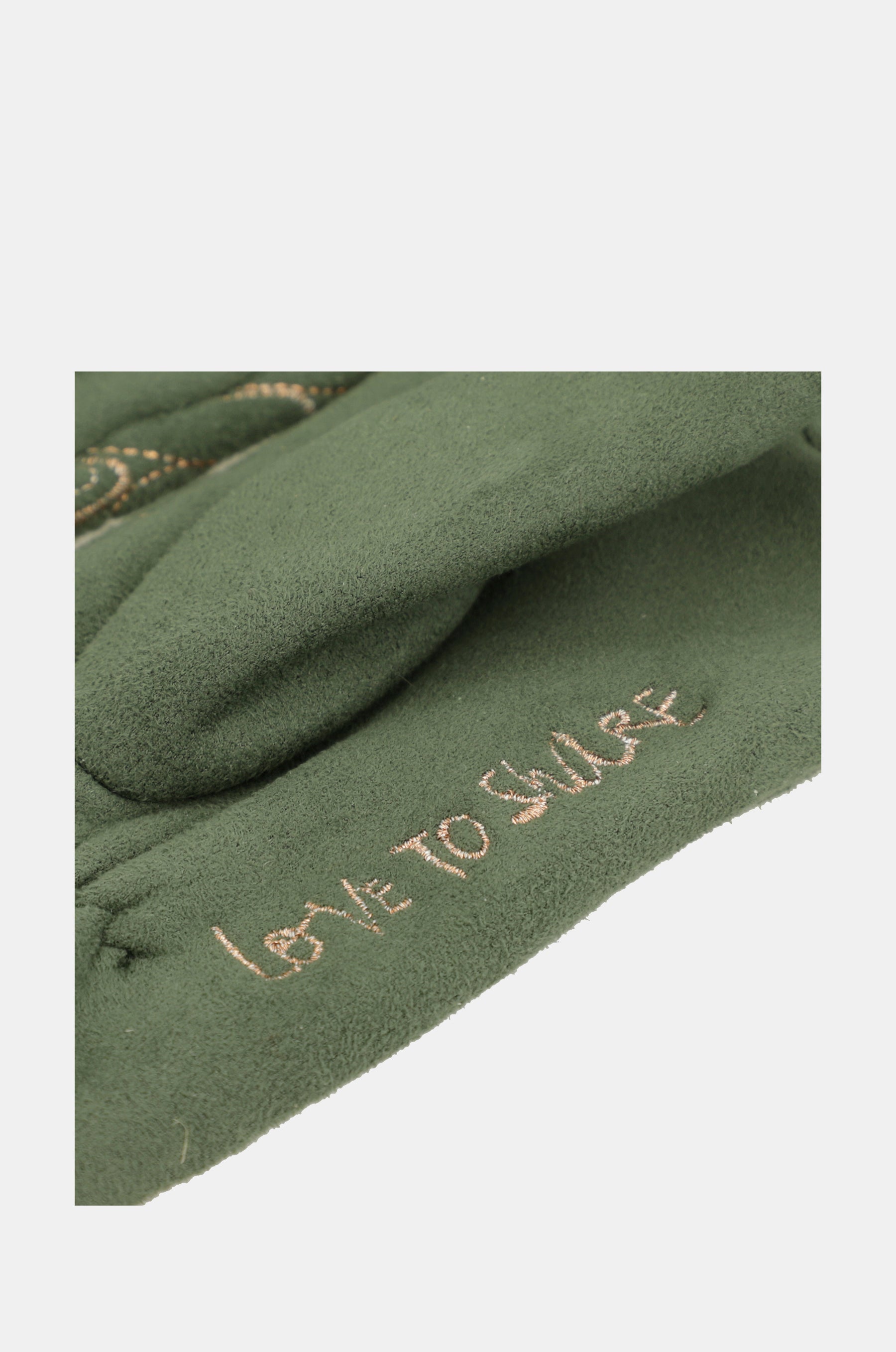 Gants avec logo Anekke, vert