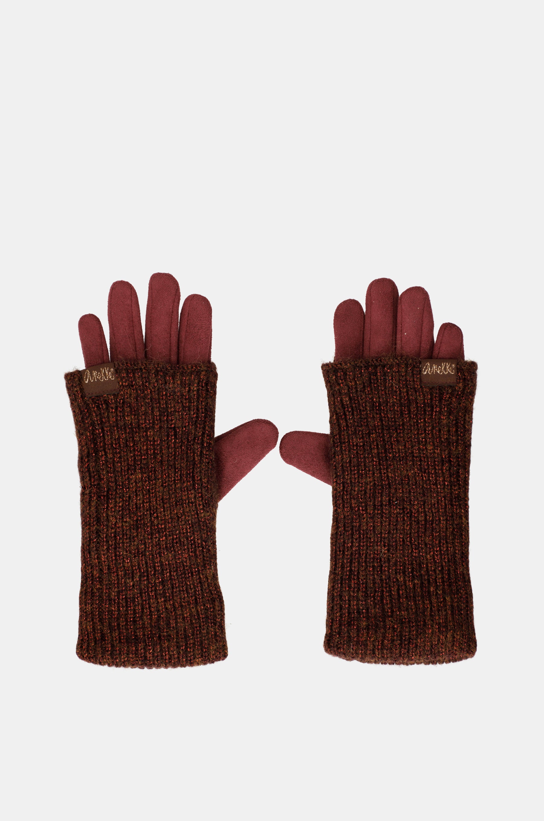 Gants extensibles, bordeaux