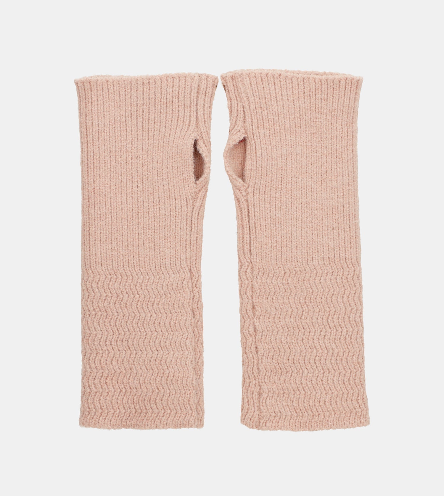 Gants en maille, beige