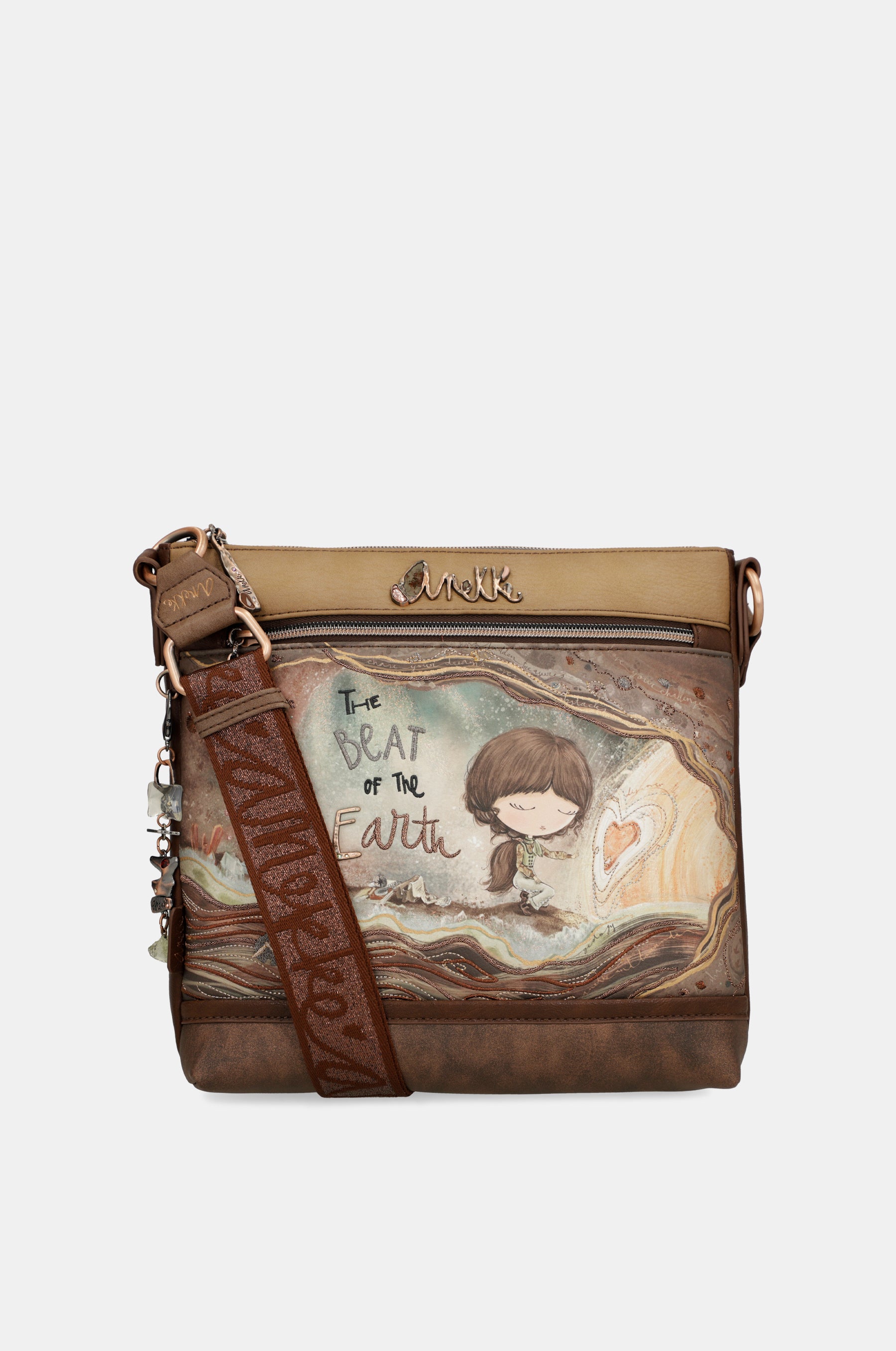 Sac à bandoulière moyen format 3 compartiments Core