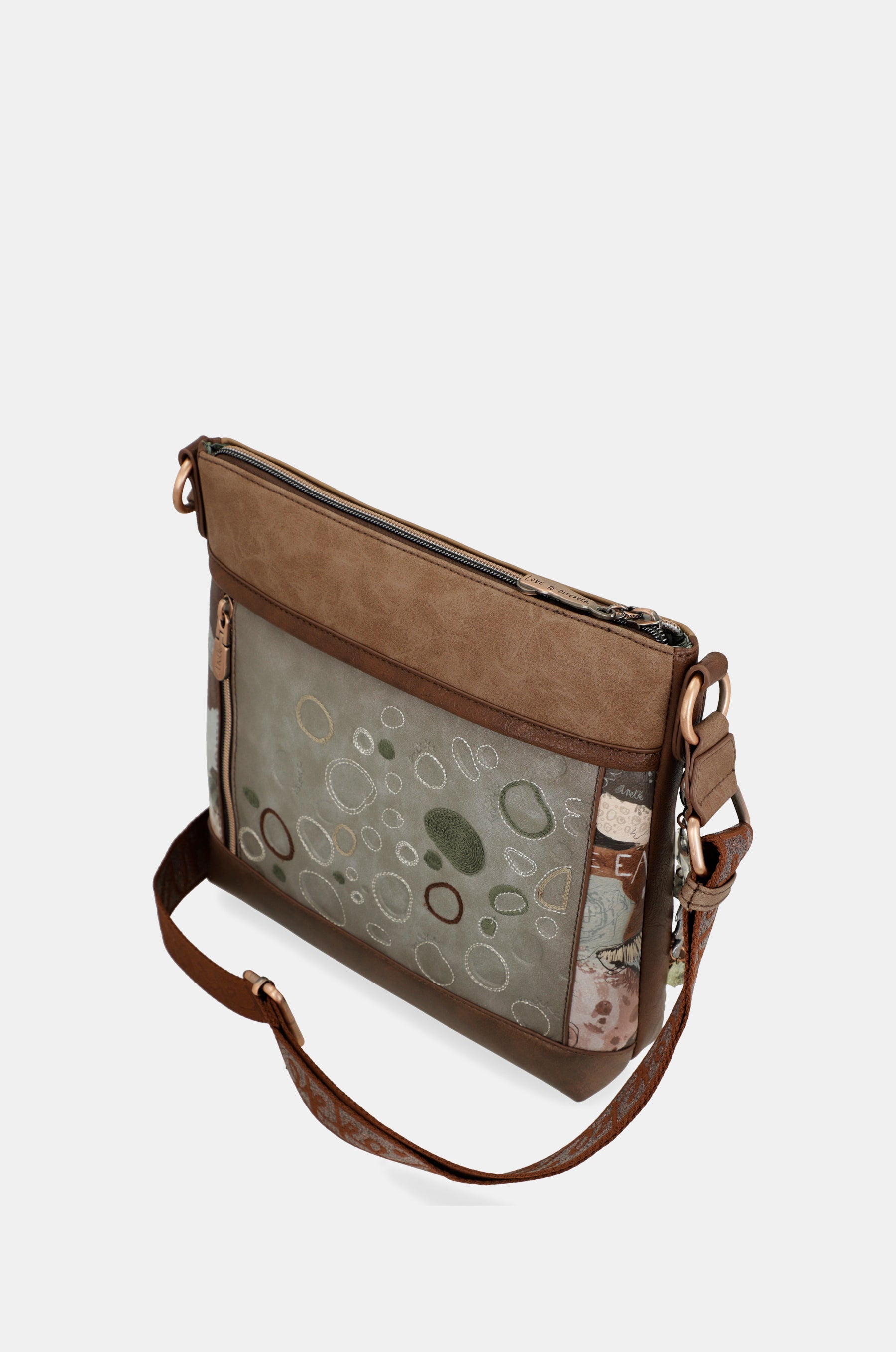Sac à bandoulière moyen format 3 compartiments Core