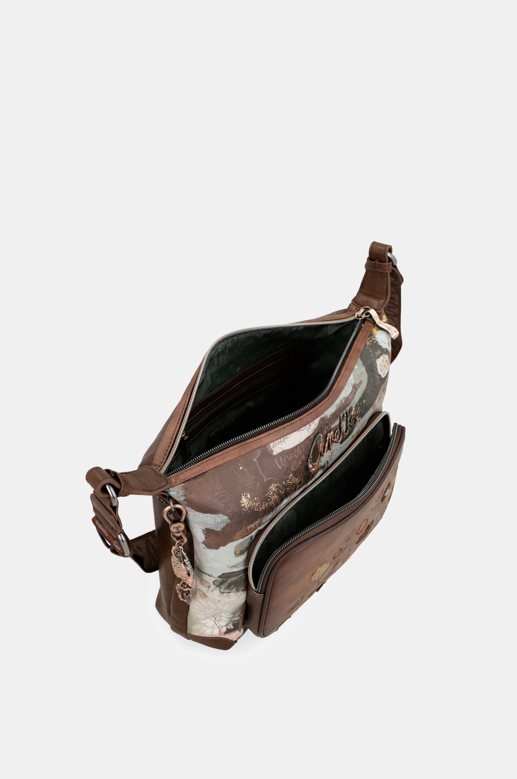 Grand sac à bandoulière avec poches Outer