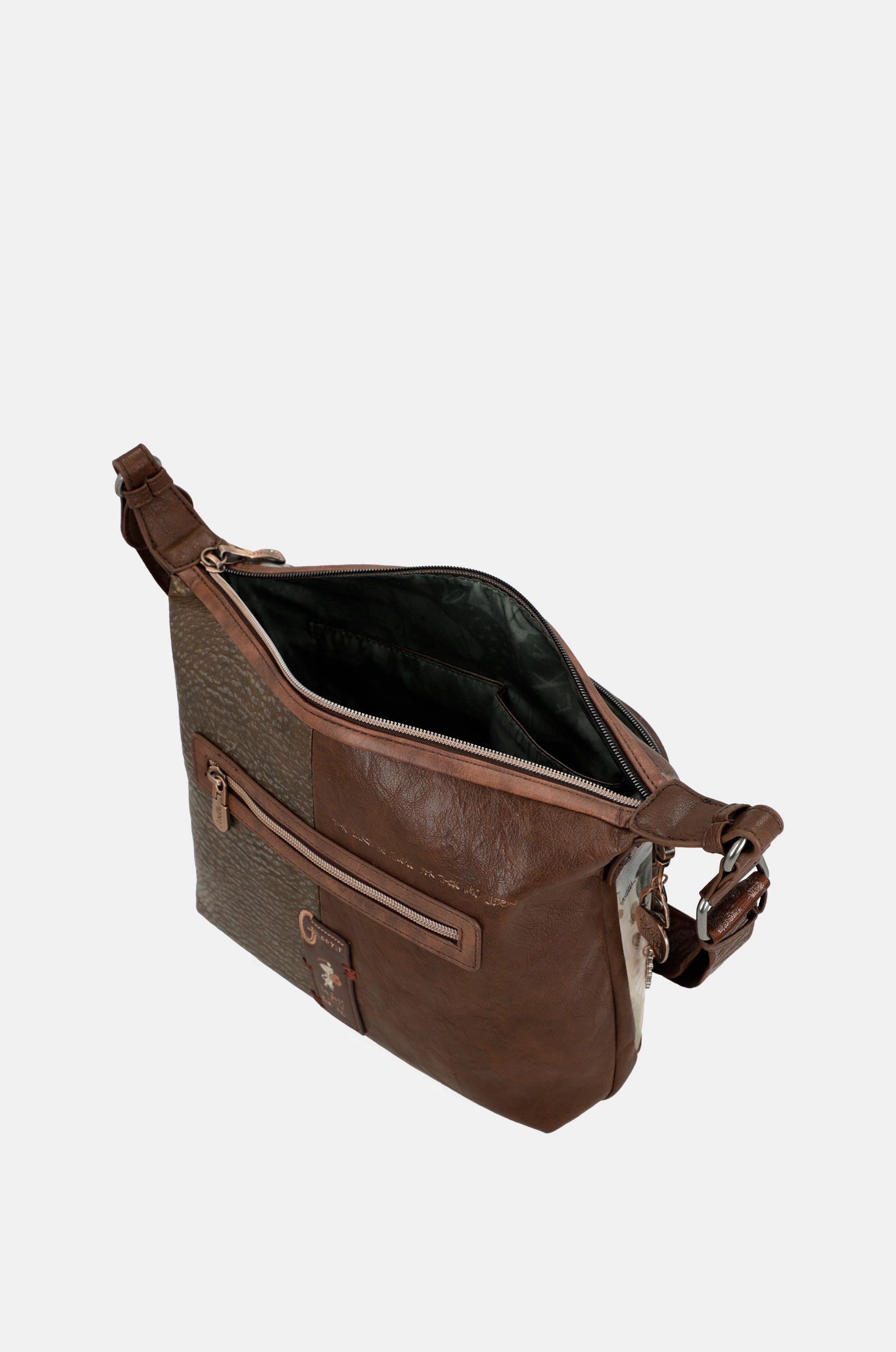 Grand sac à bandoulière avec poches Outer