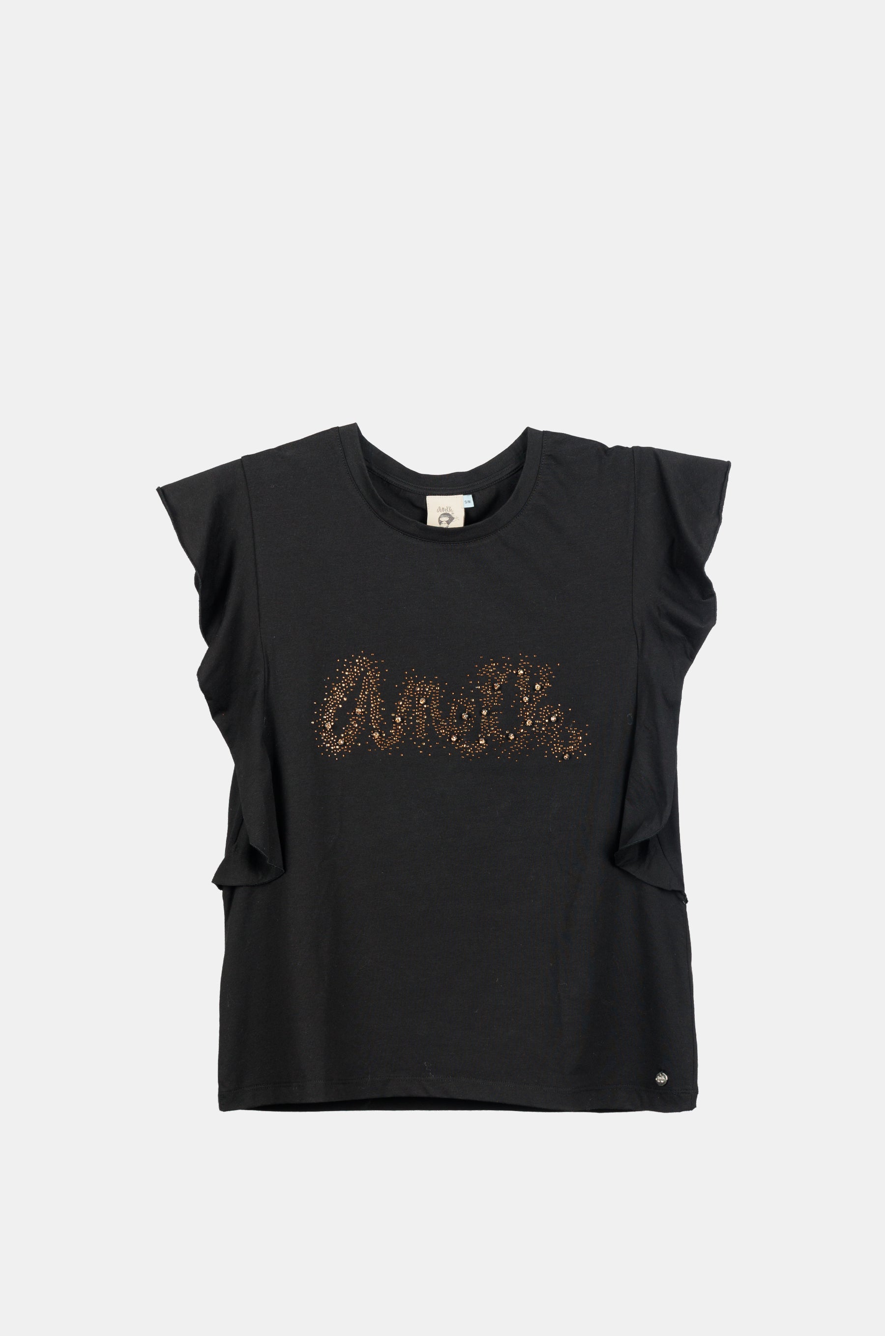 T-shirt brillant à manches courtes Anekke