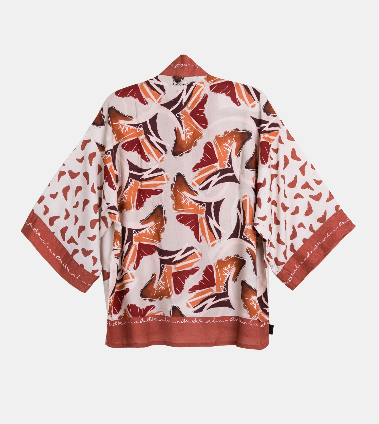 Kimono court rouge