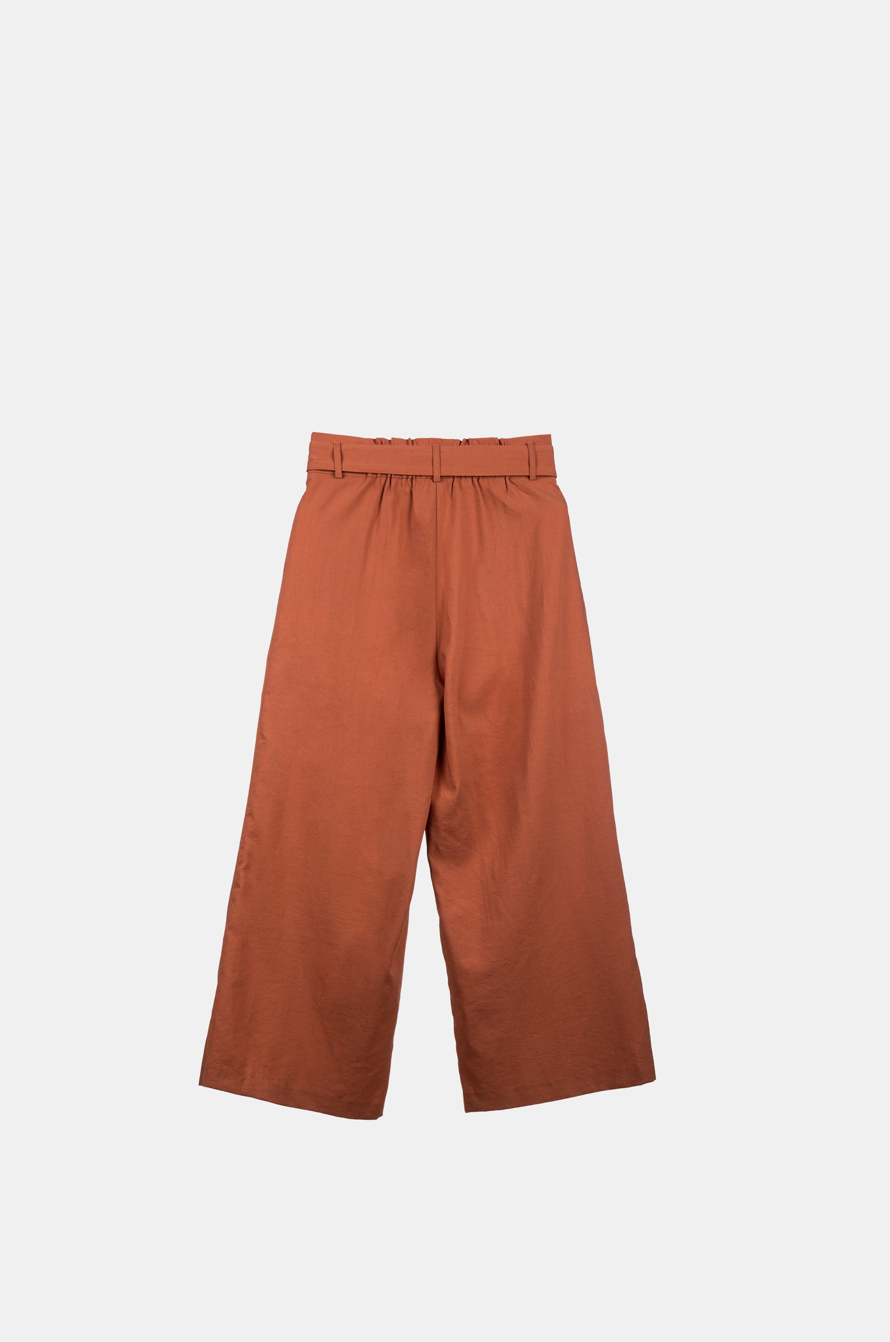 Pantalon couleur terracotta