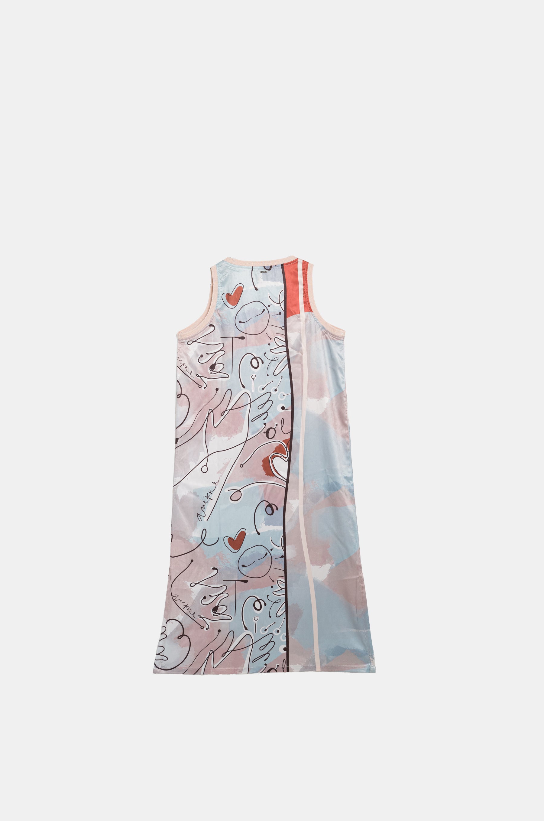 Robe longue sans manches Alma