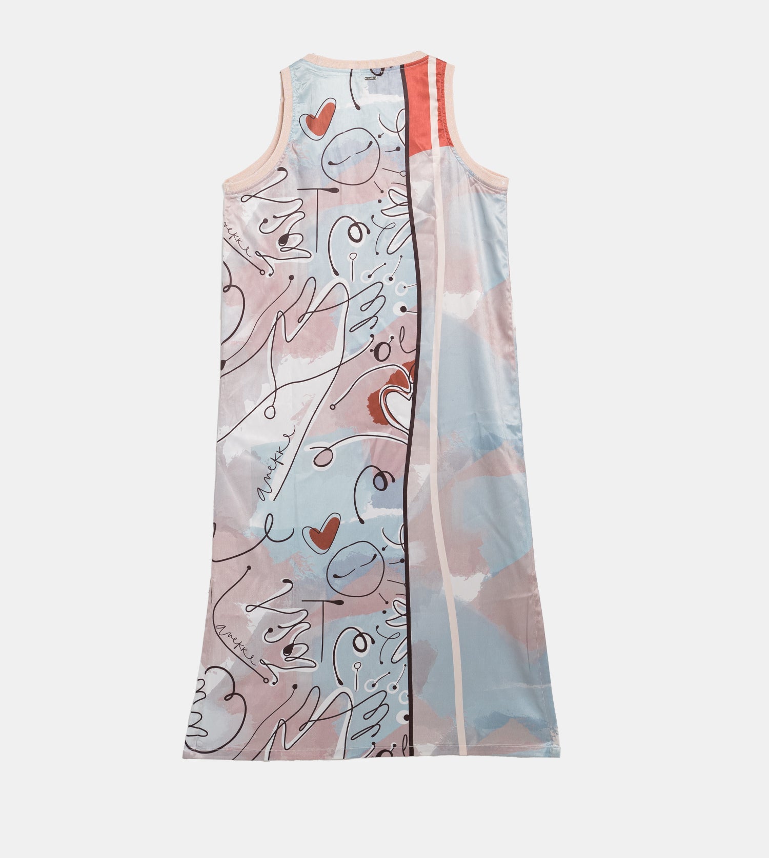 Robe longue sans manches Alma