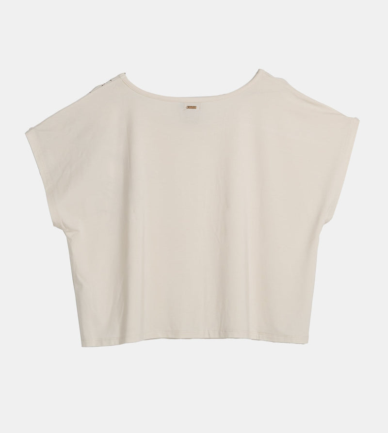 T-shirt beige Anekke