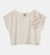 T-shirt beige Anekke