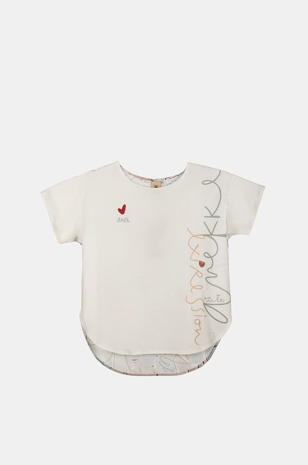 T-shirt imprimé à manches courtes Alma