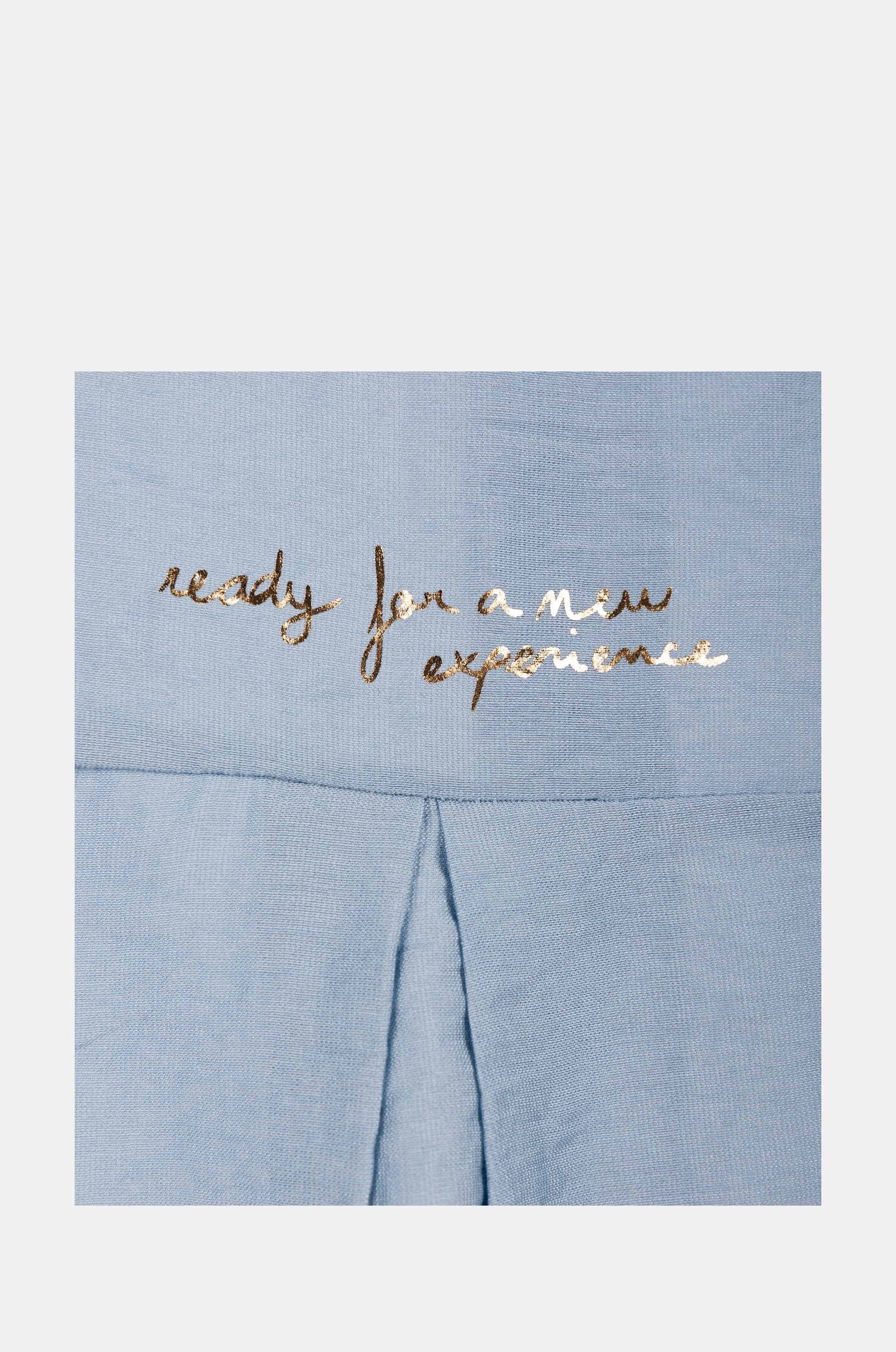 Chemise bleue