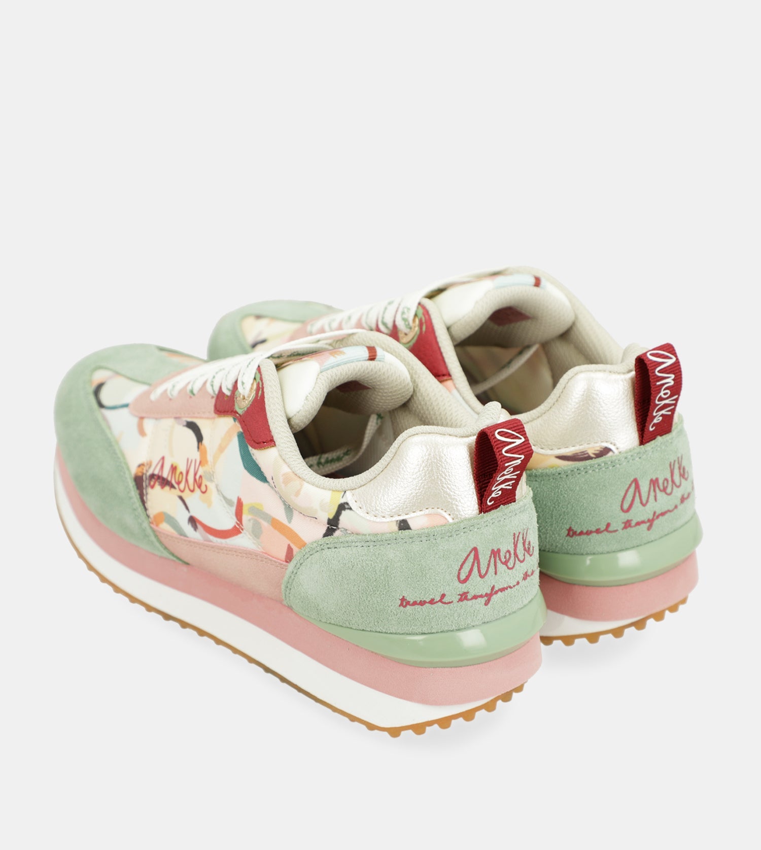 Baskets multicolores Smart