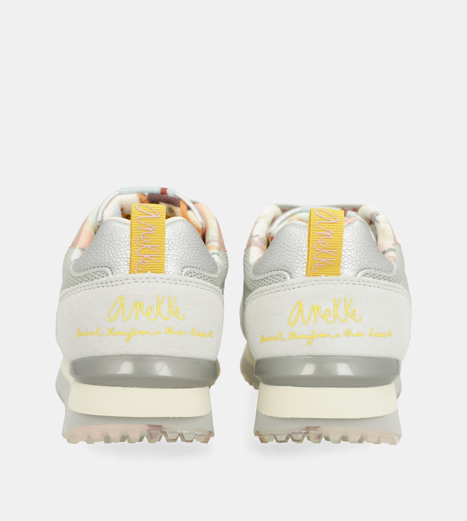 Baskets argentées Smart