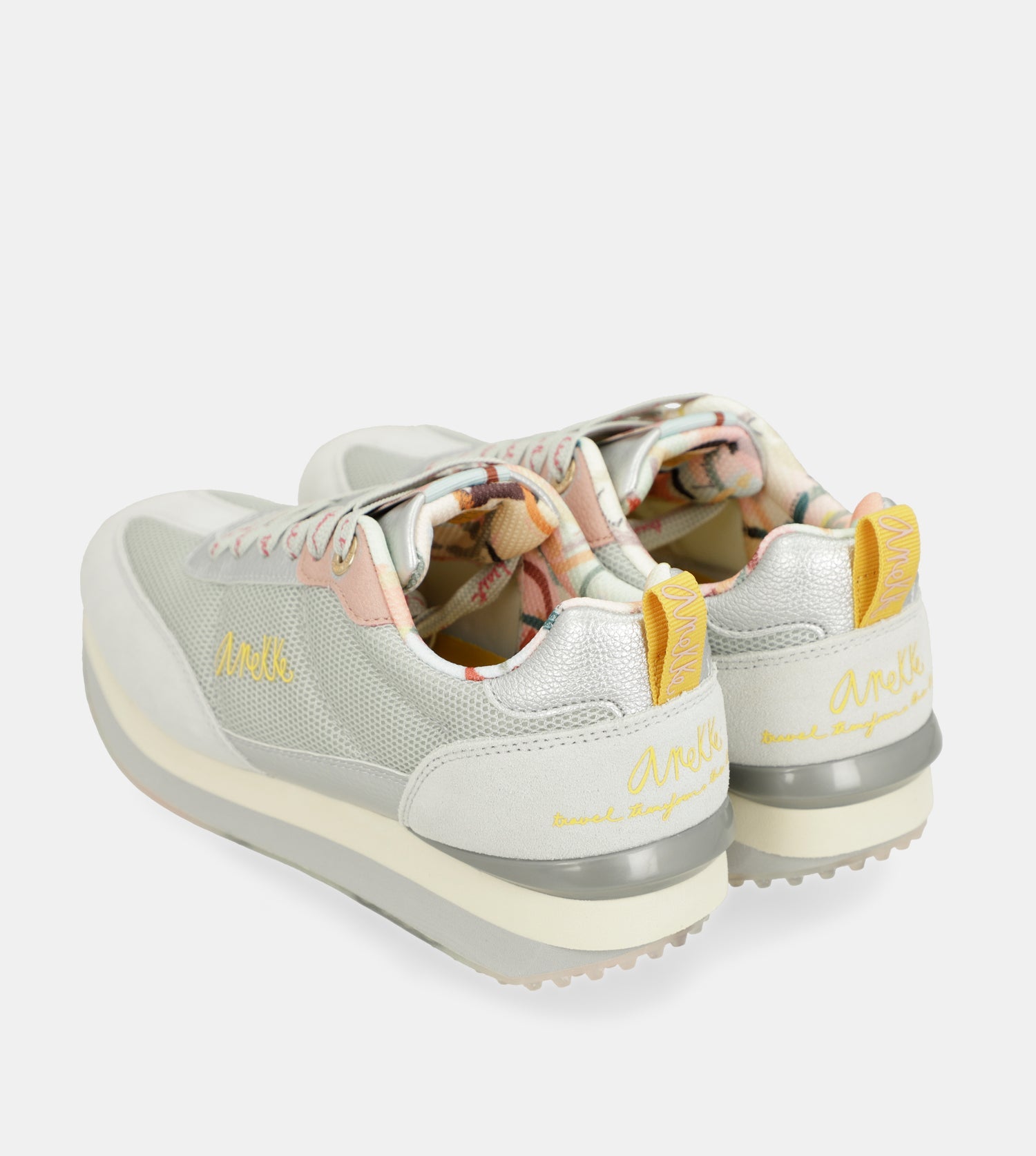 Baskets argentées Smart