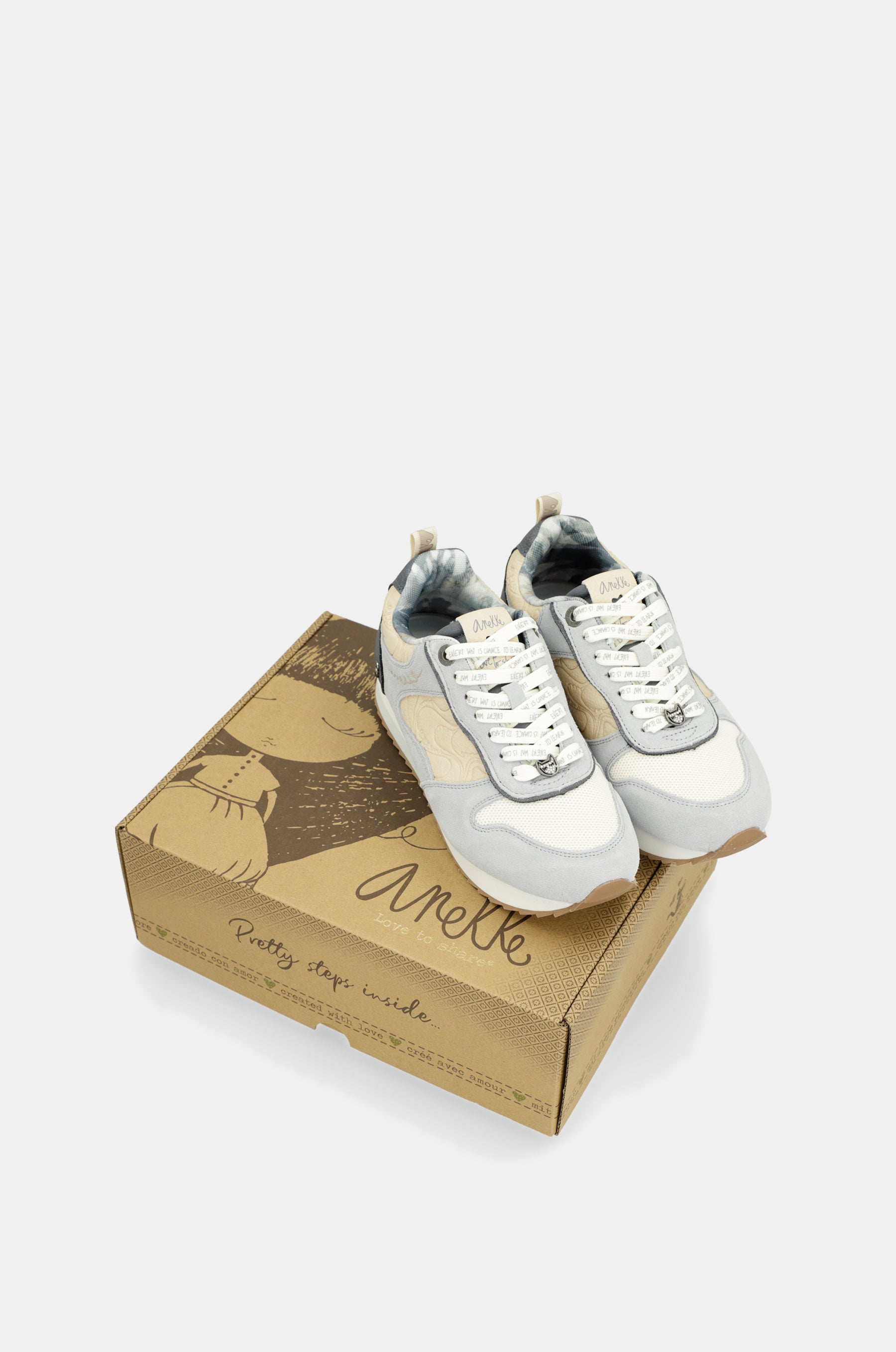 Baskets bleues Whispers