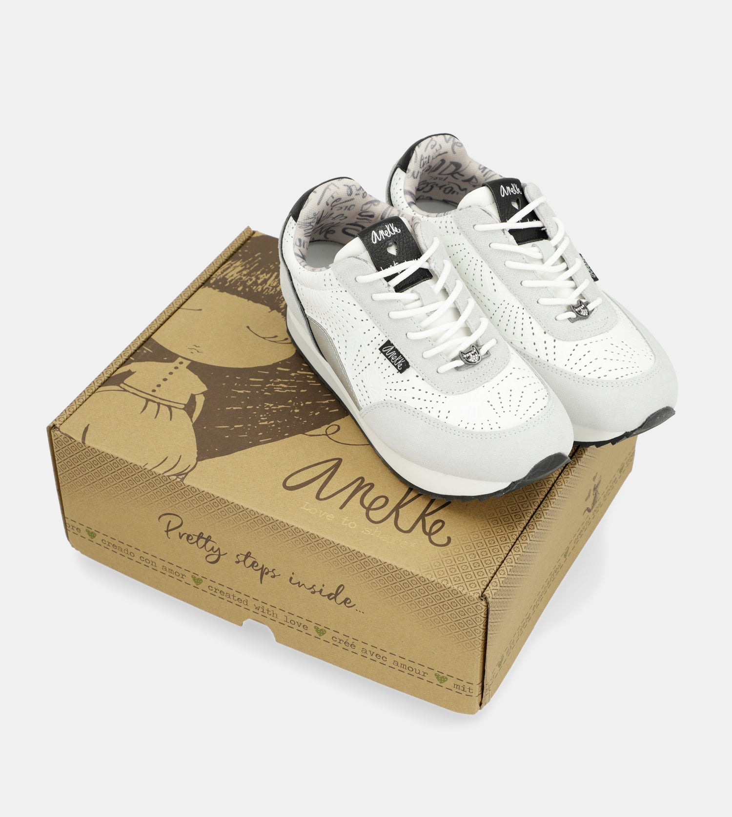 Baskets blanches Lunares