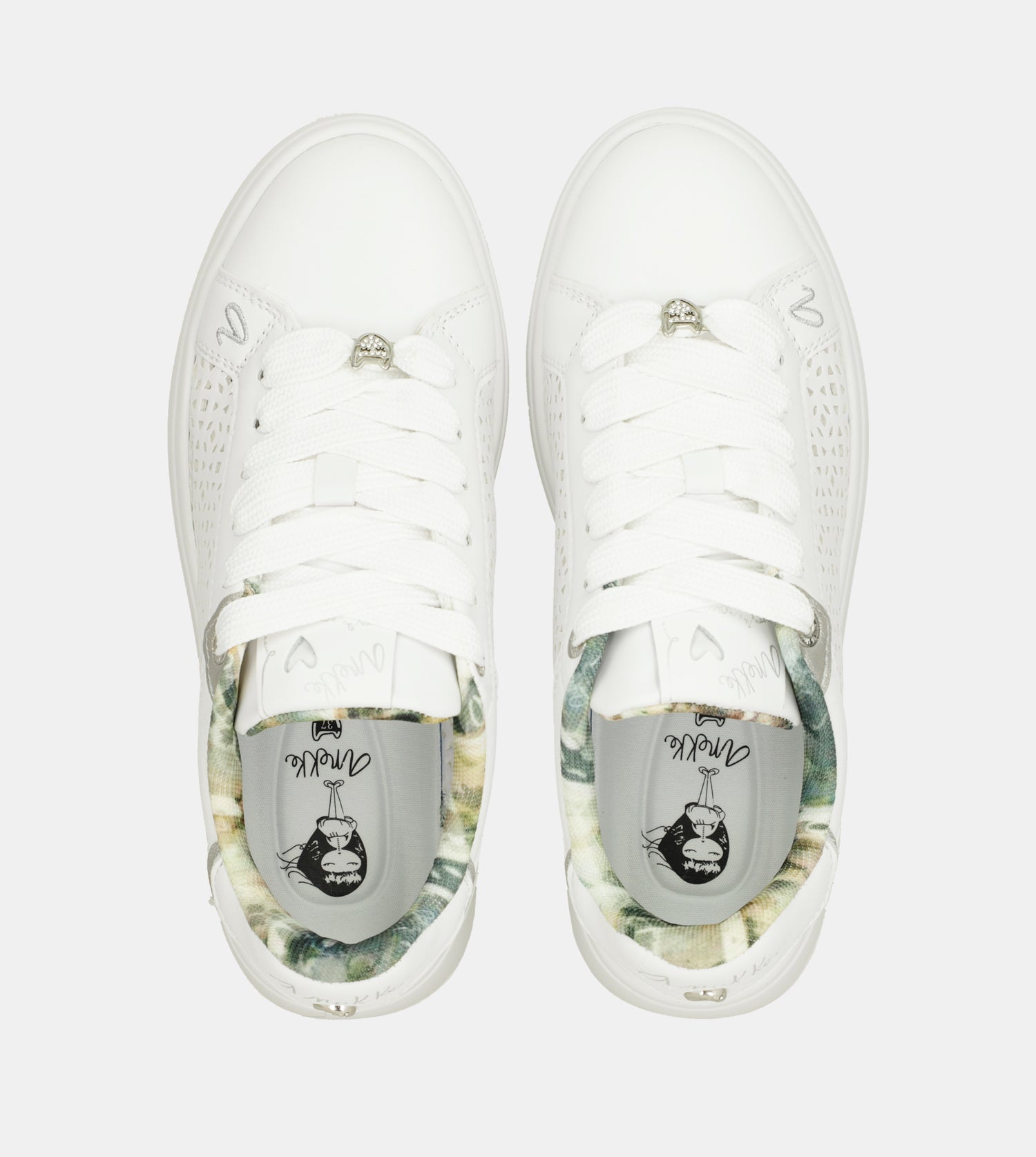 Baskets blanches Lunares