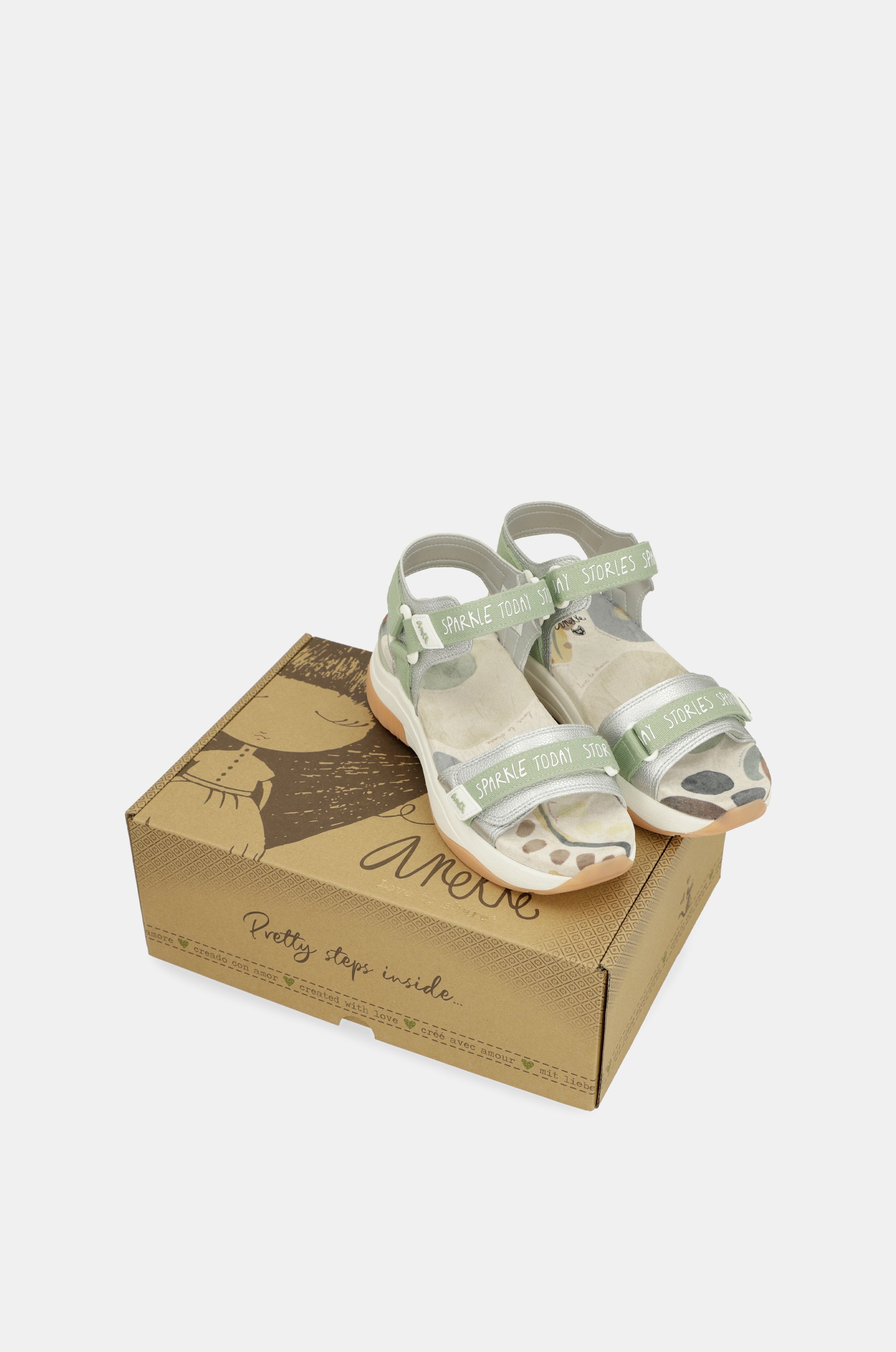 Sandales de sport vertes