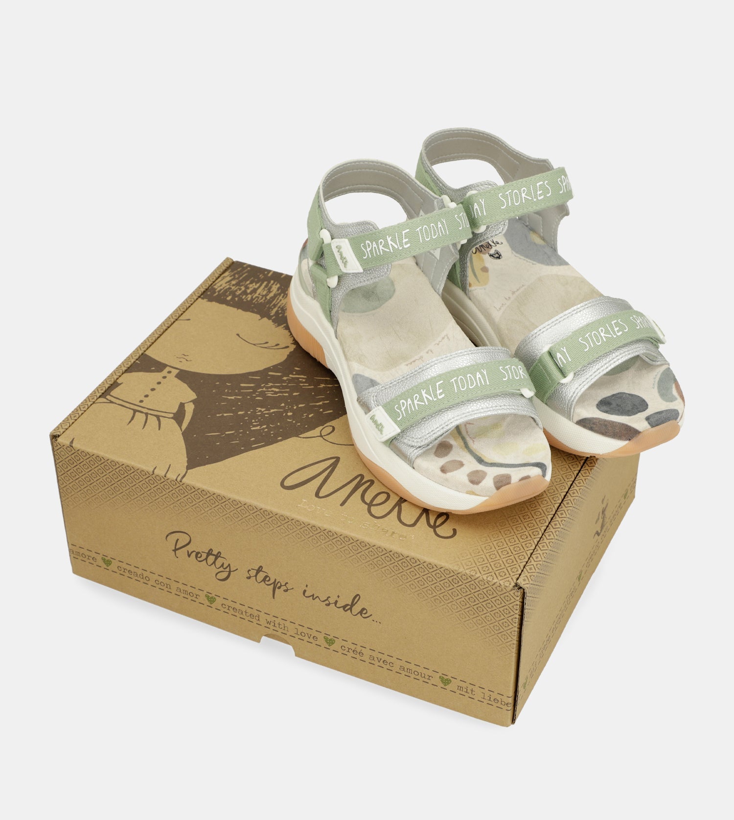 Sandales de sport vertes