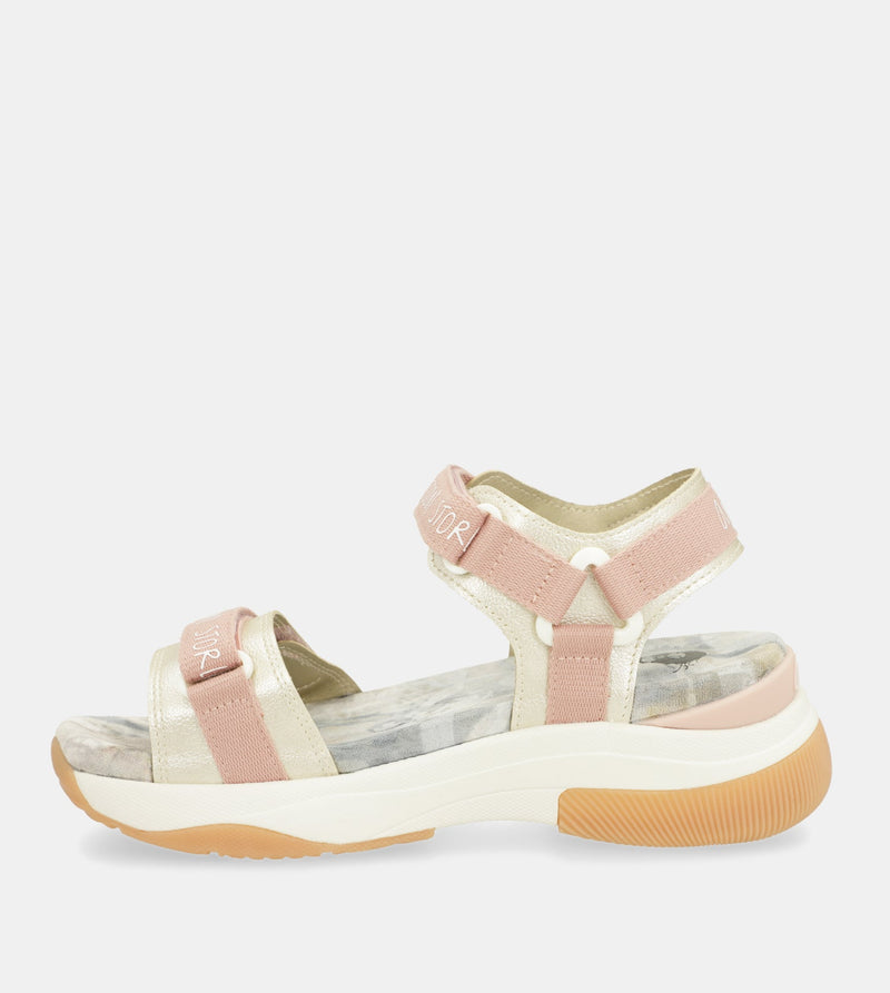 Sandales de sport roses