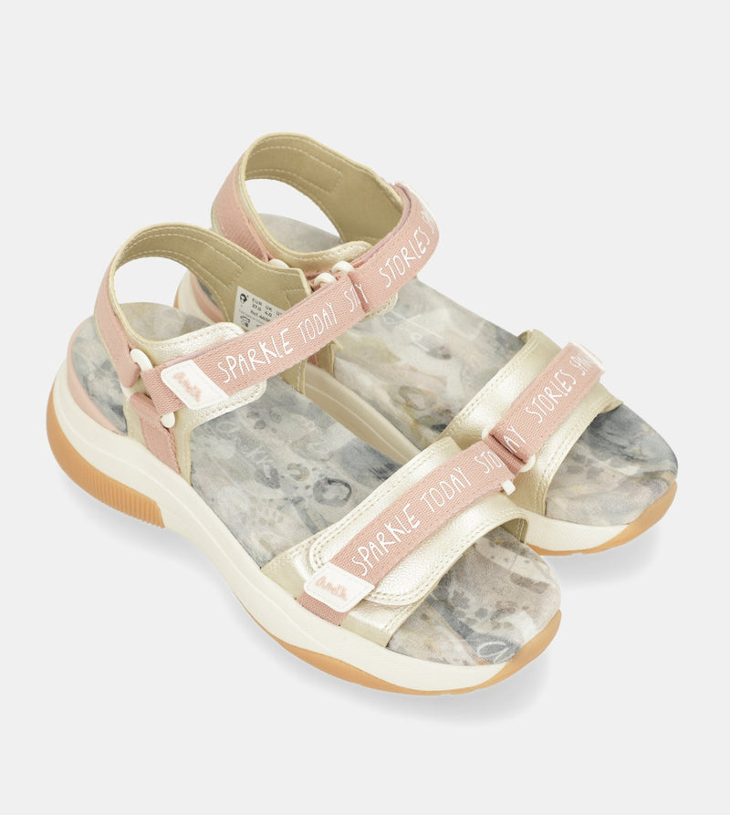 Sandales de sport roses