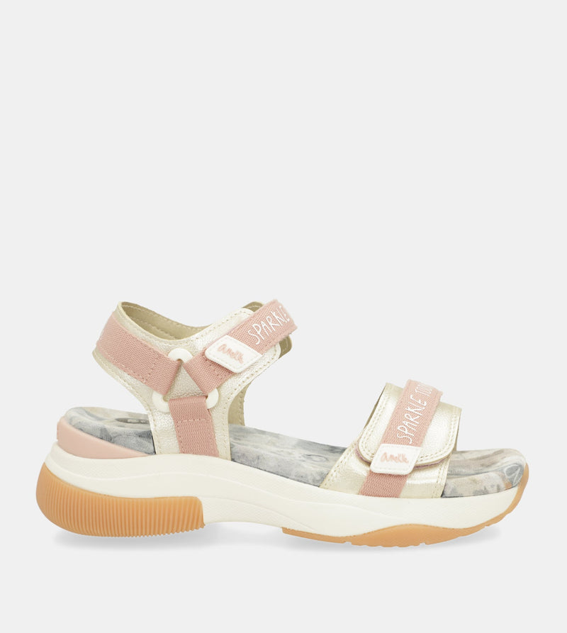 Sandales de sport roses