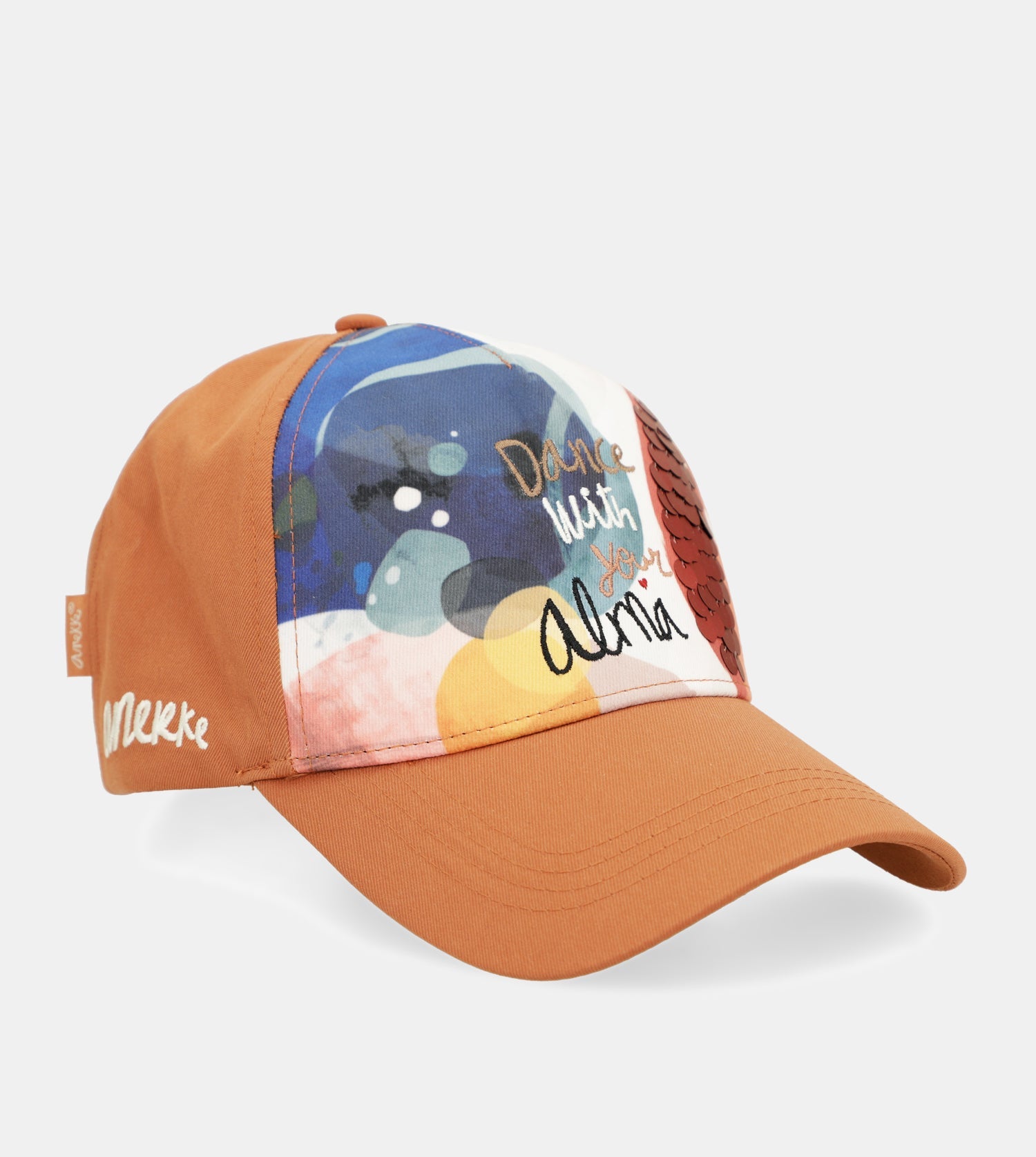 Casquette orange