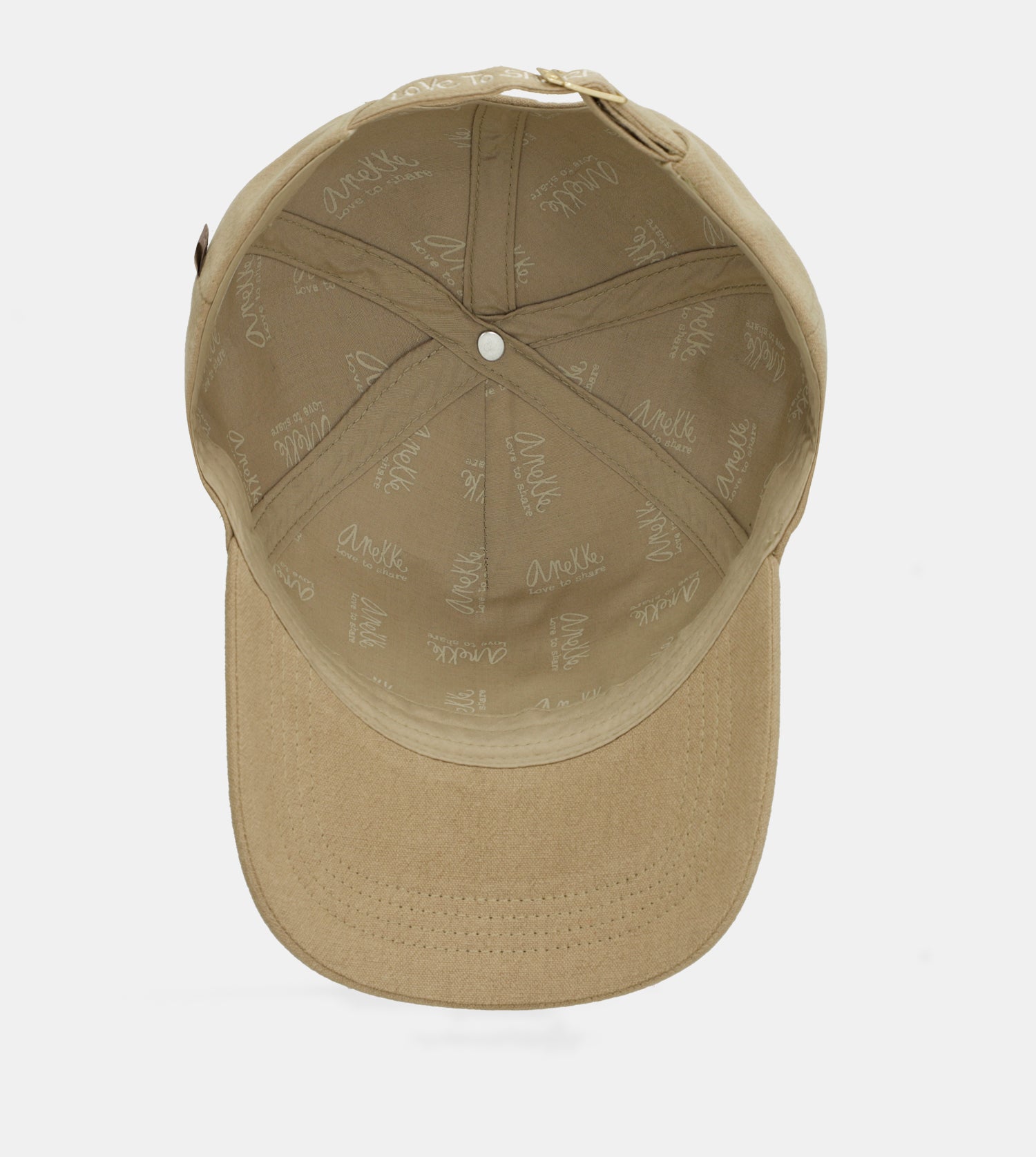 Casquette beige