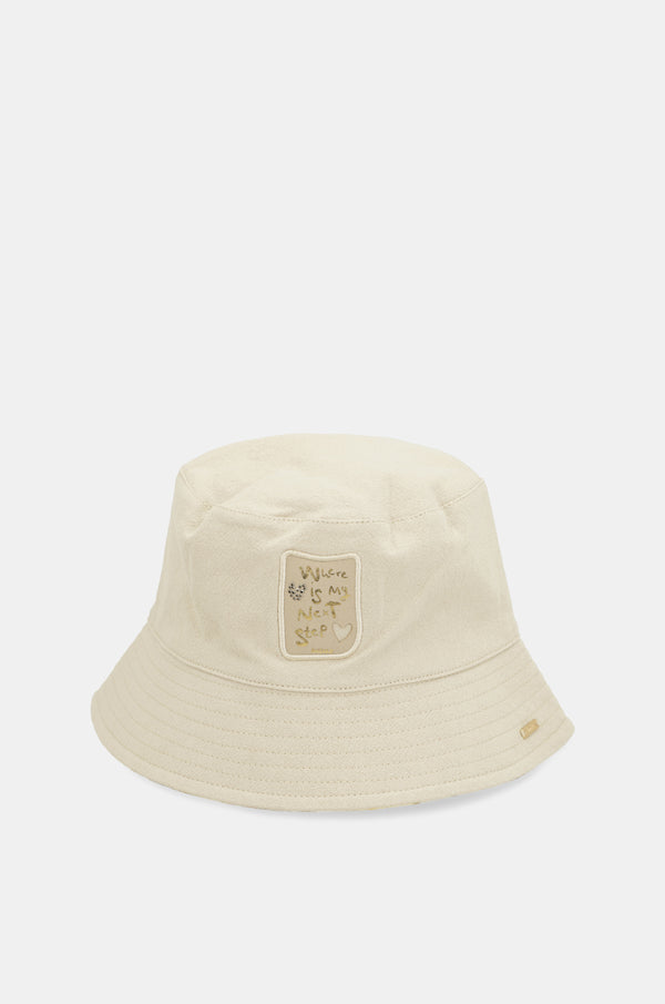 Bob réversible beige