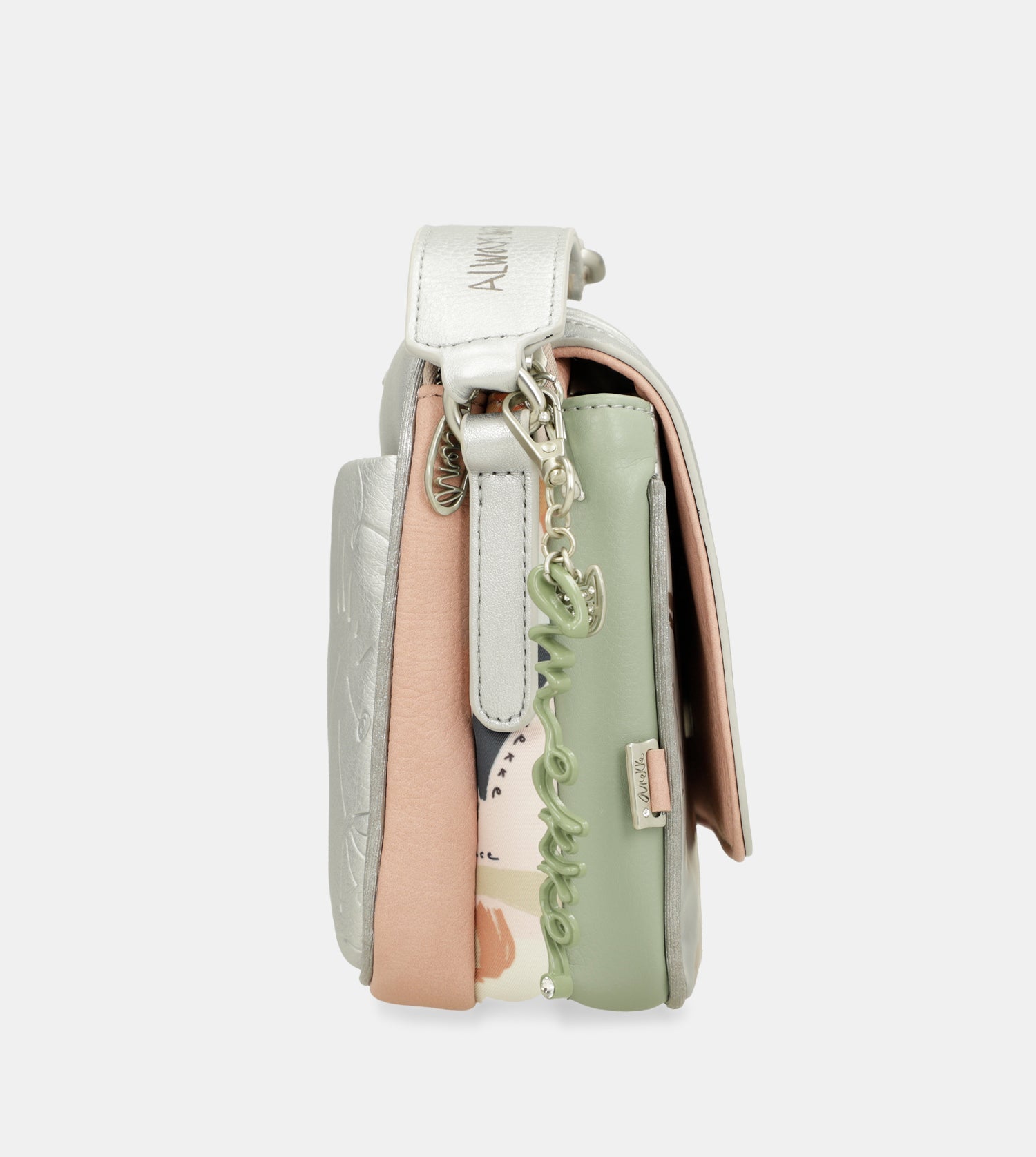 Sac bandoulière à rabat ovale Alma