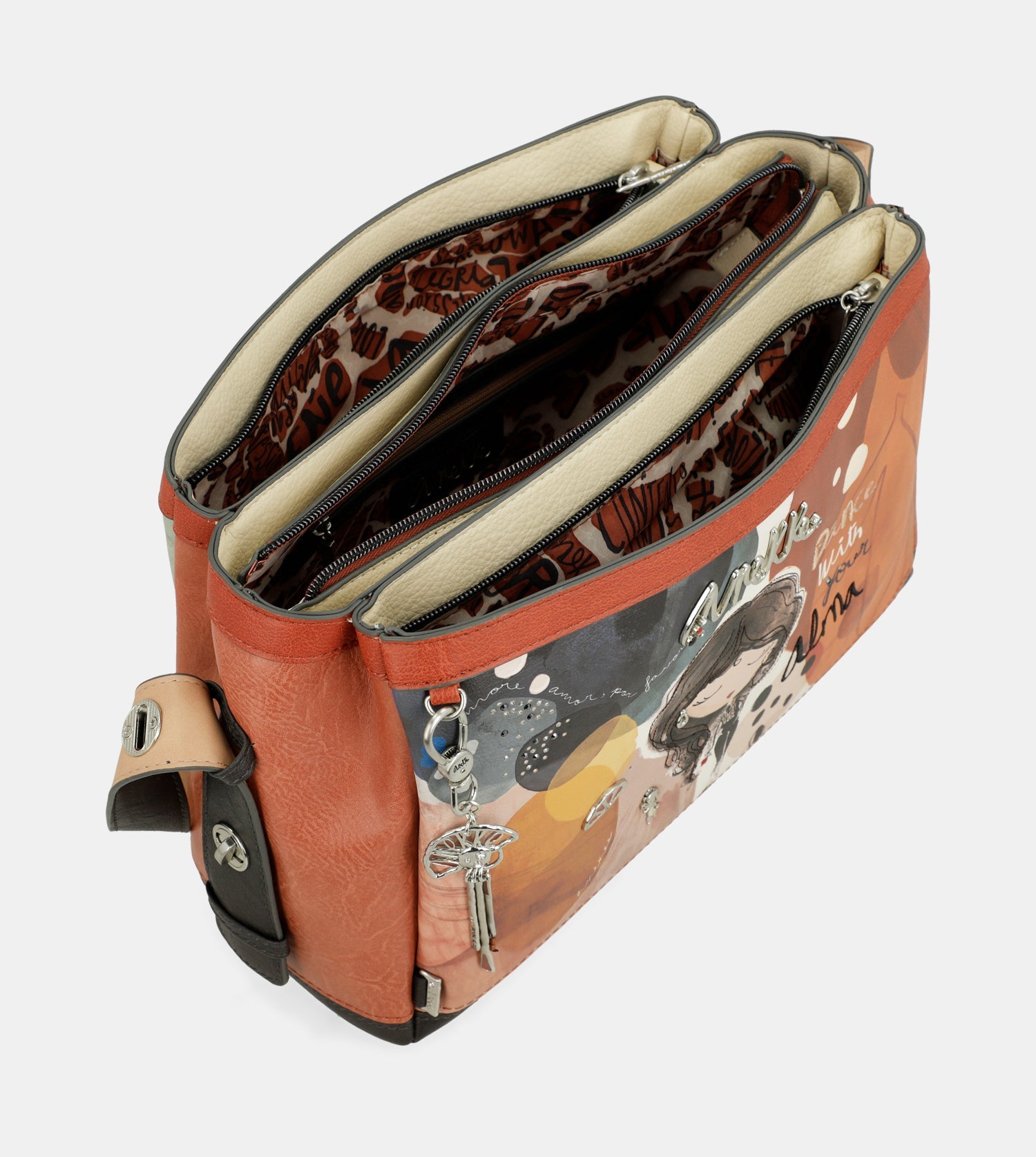 Sac Alma triple compartiment