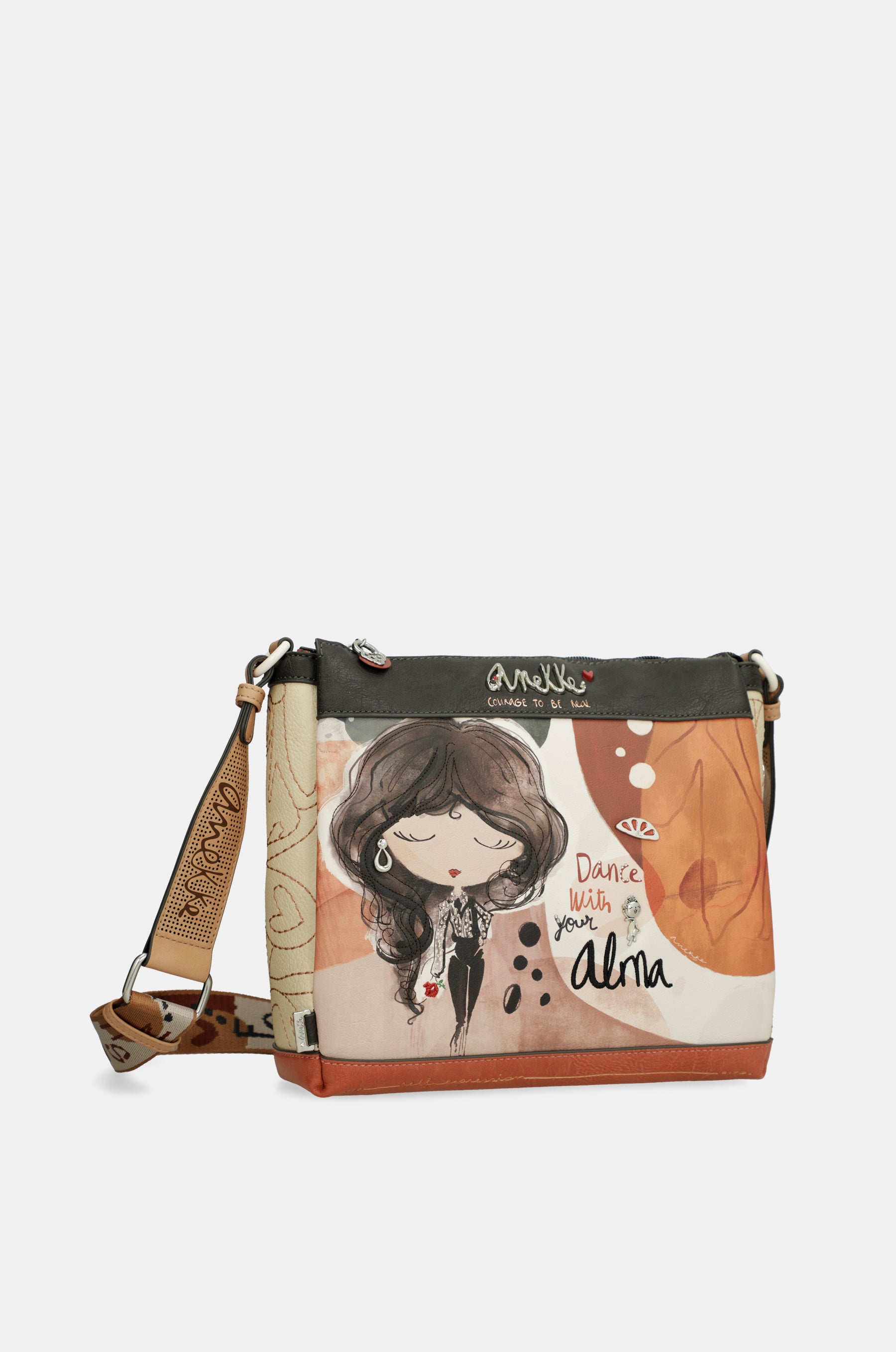 Sac bandoulière Alma 3 compartiments