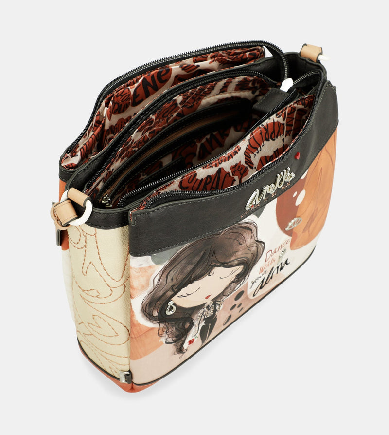 Sac bandoulière Alma 3 compartiments