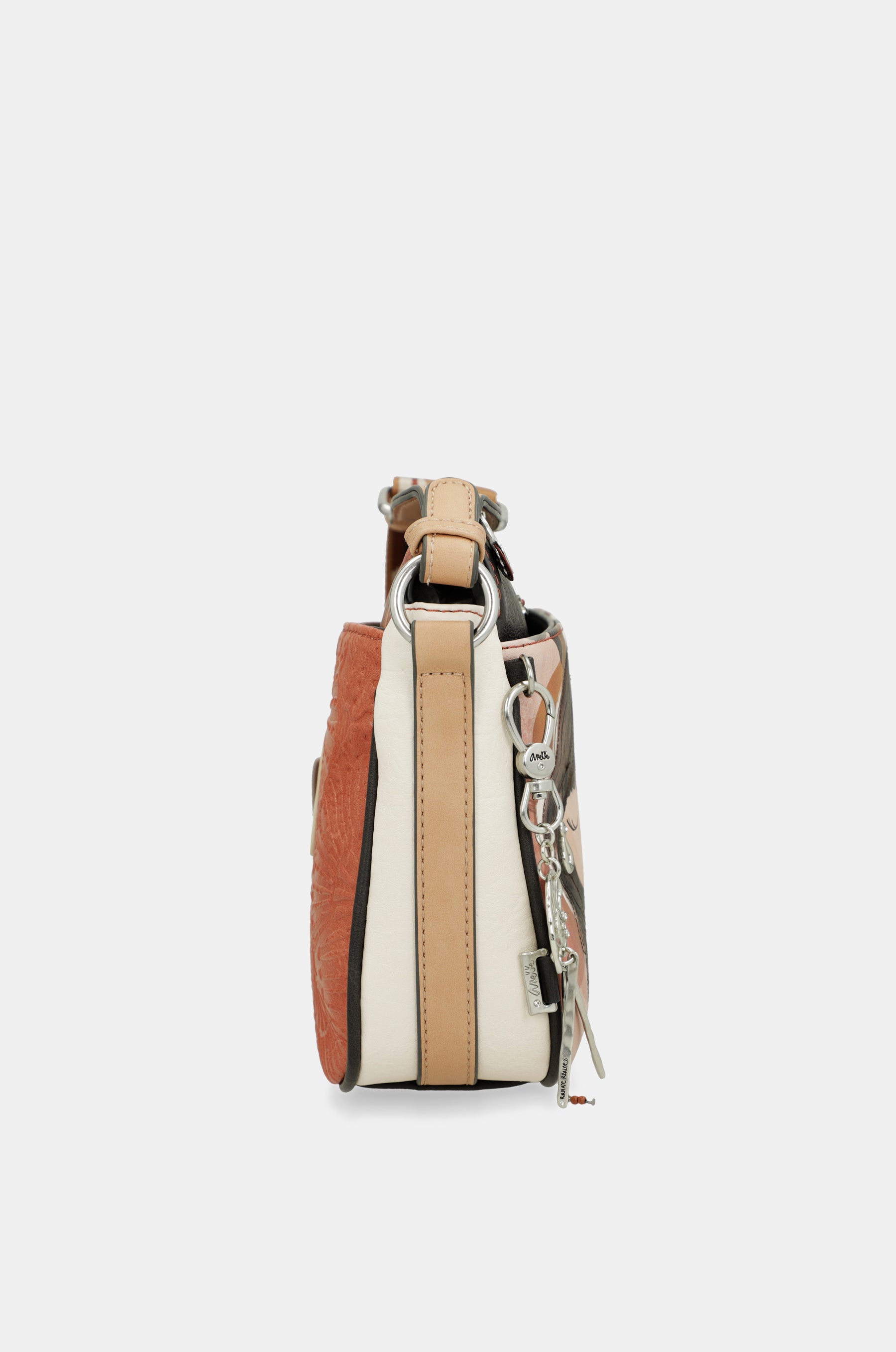 Sac bandoulière moyen à 3 compartiments Alma