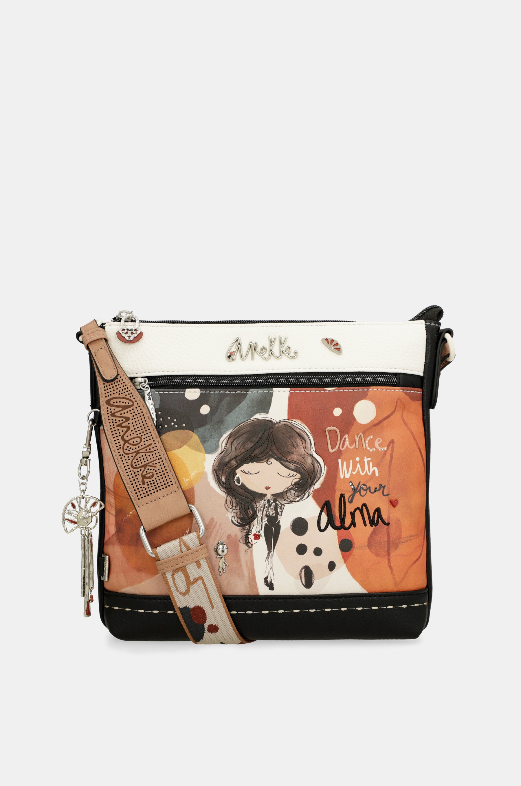 Sac bandoulière Alma avec poche avant