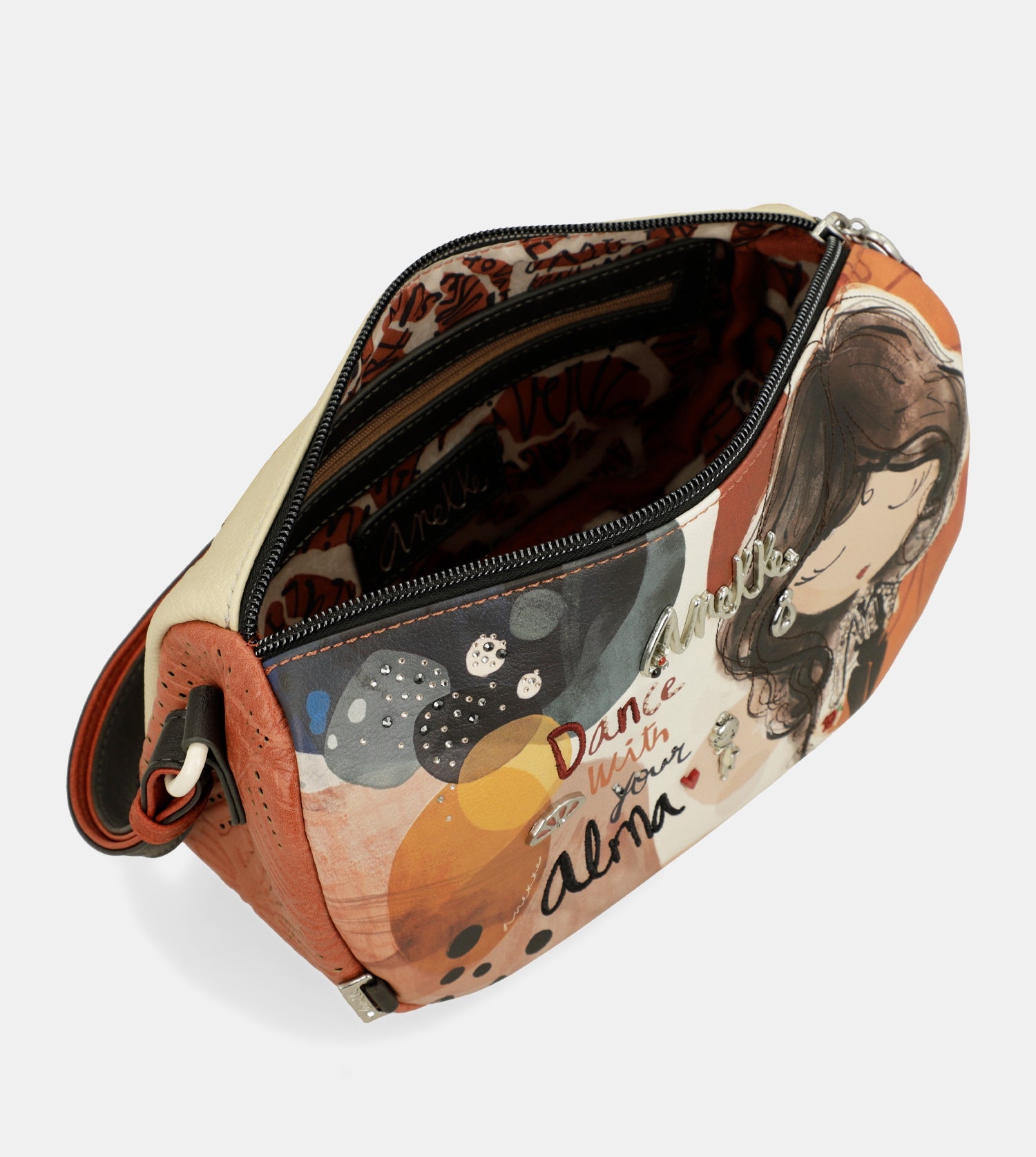 Sac bandoulière ovale Alma