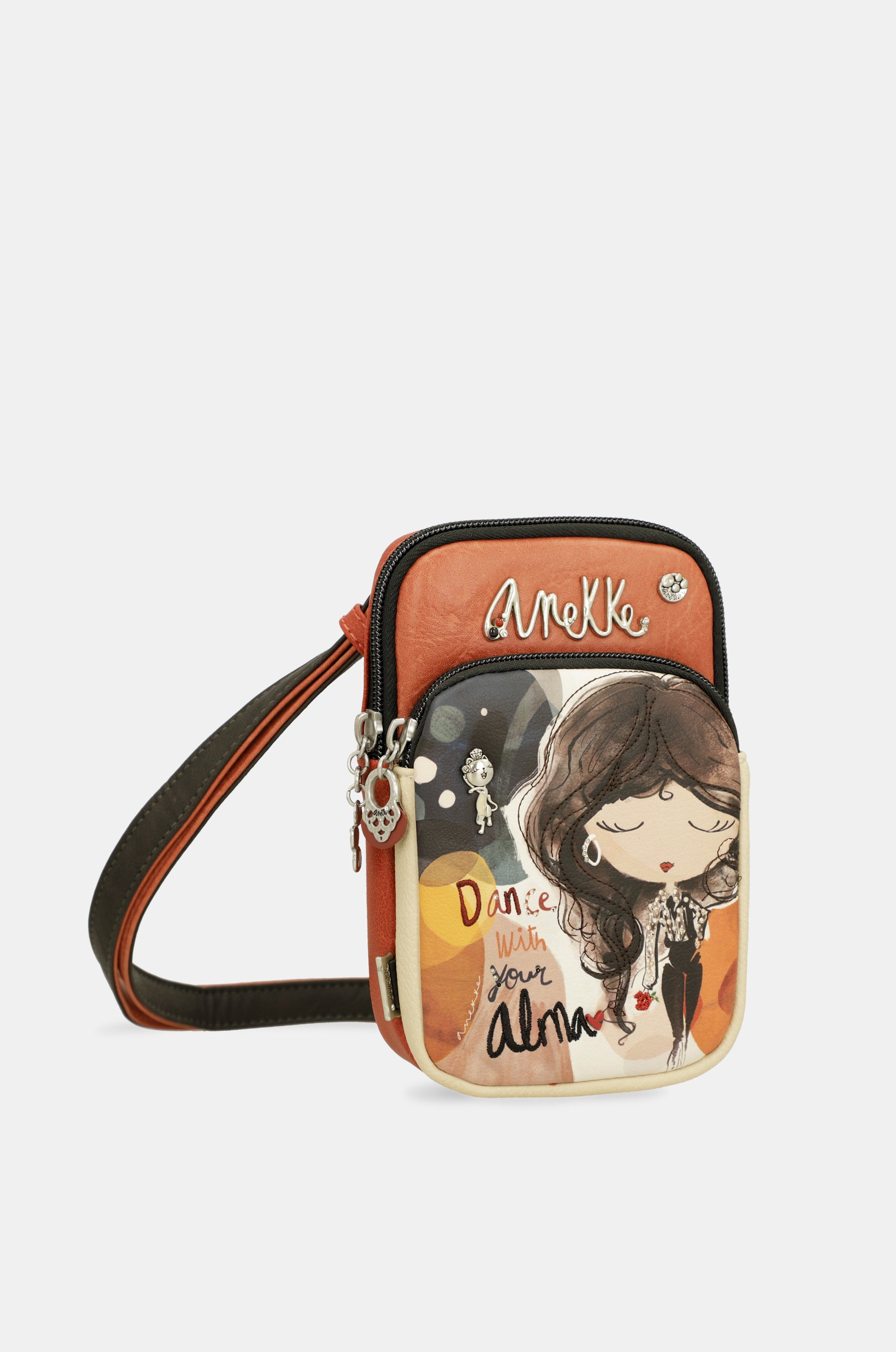 Mini sac bandoulière avec poche Alma