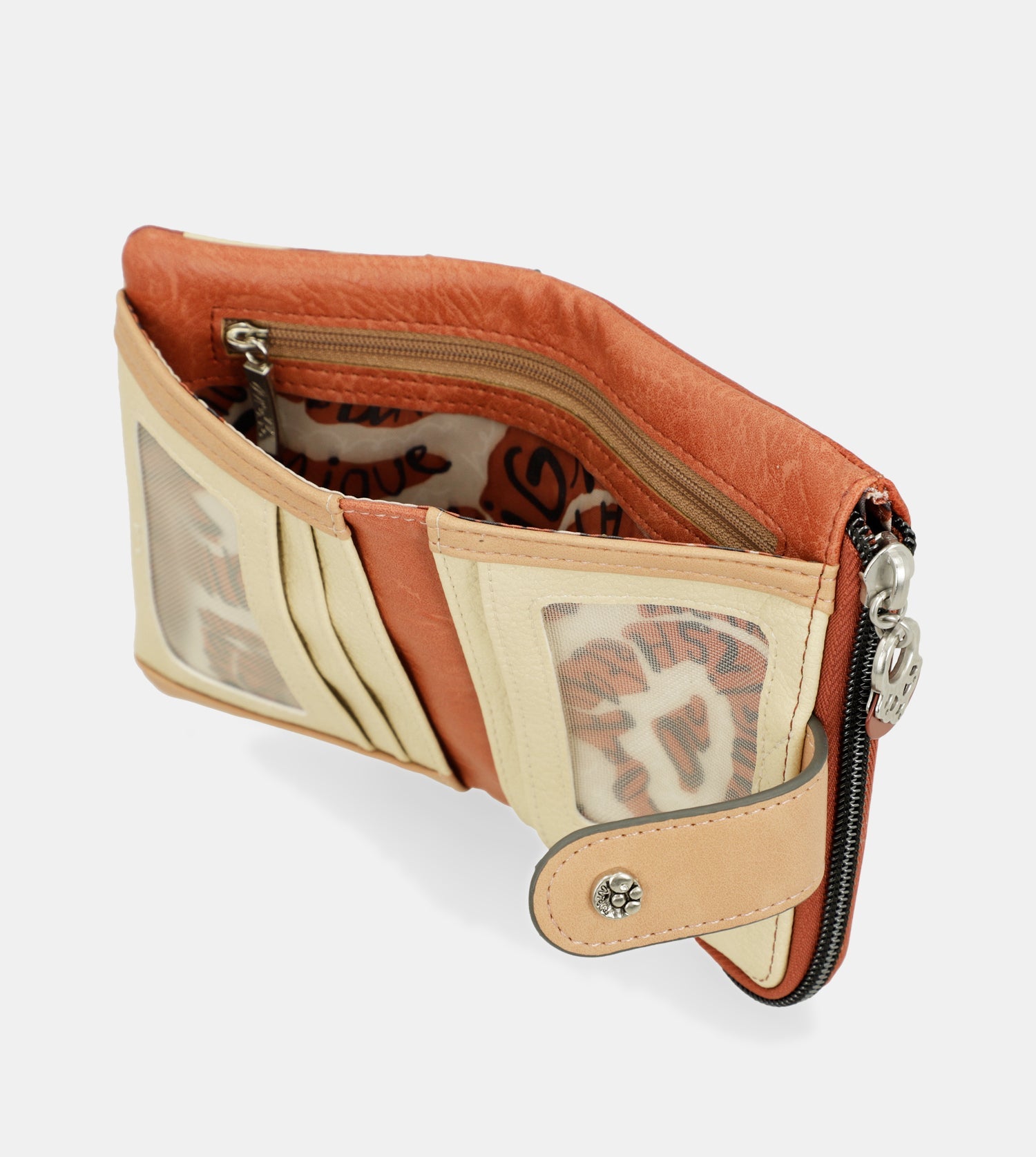 Petit portefeuille flexible Alma RFID