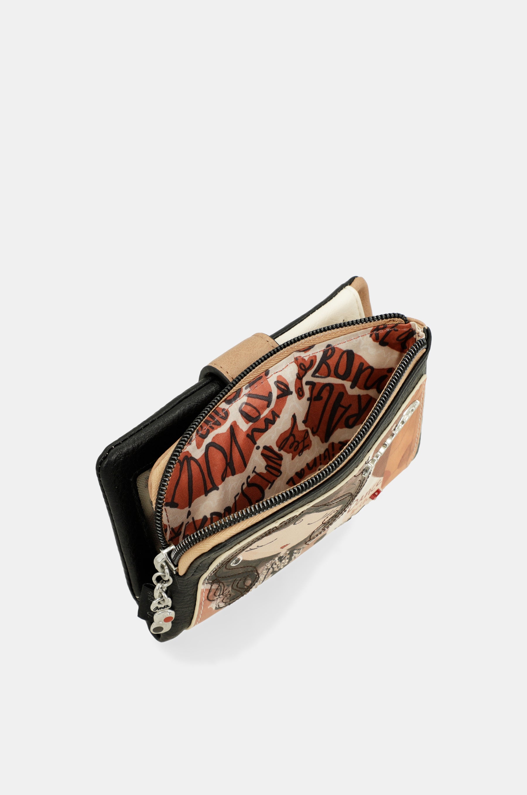 Portefeuille Alma RFID moyen souple