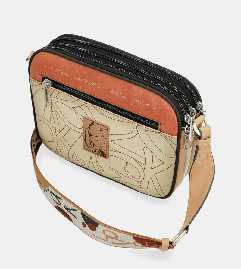 Sac bandoulière Alma 3 compartiments
