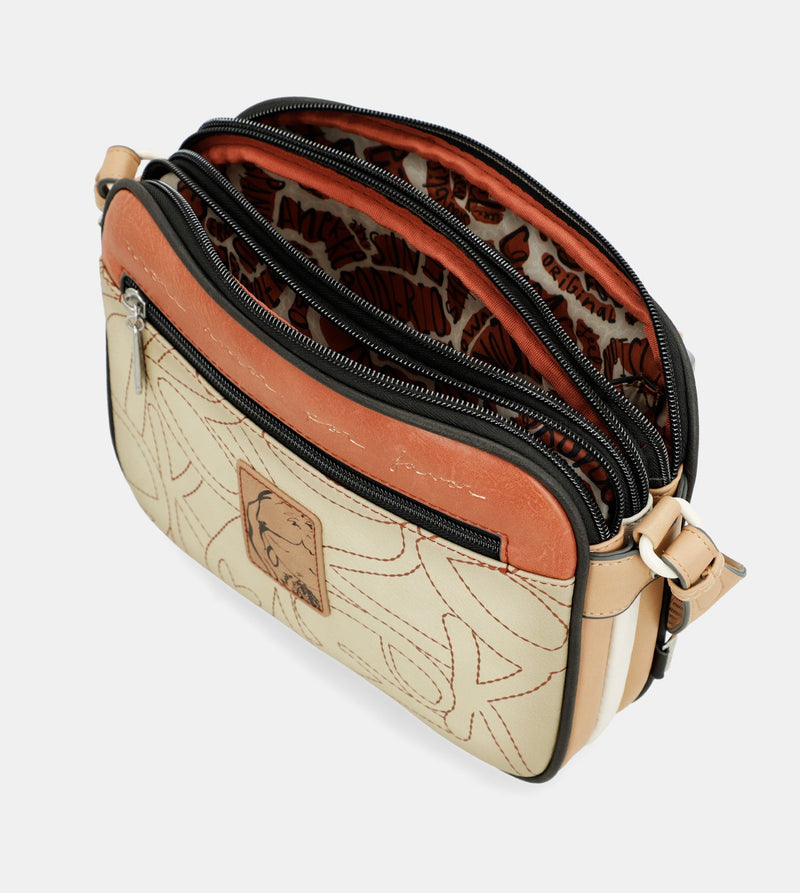 Sac bandoulière Alma 3 compartiments