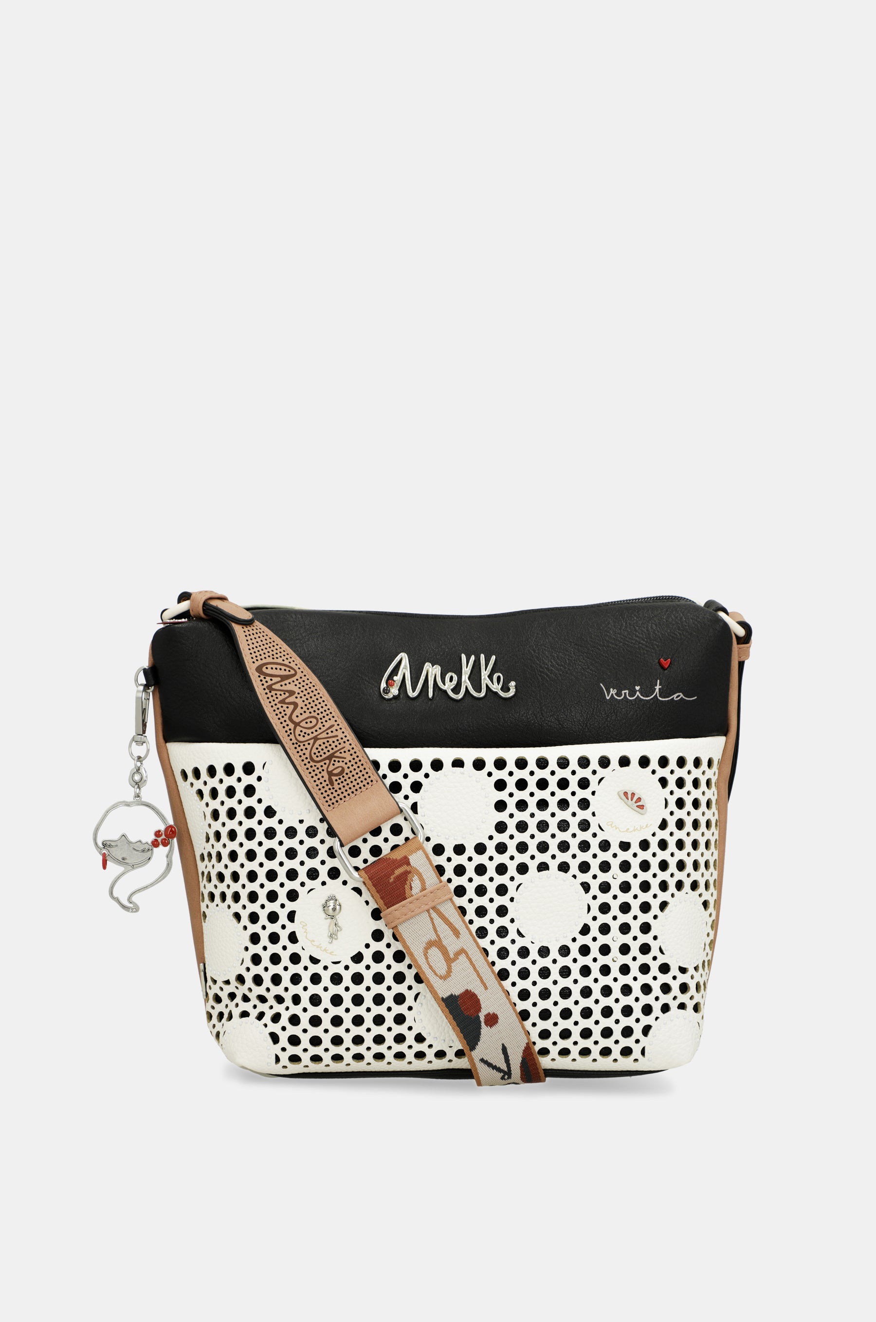 Grand sac bandoulière avec poche avant Alma