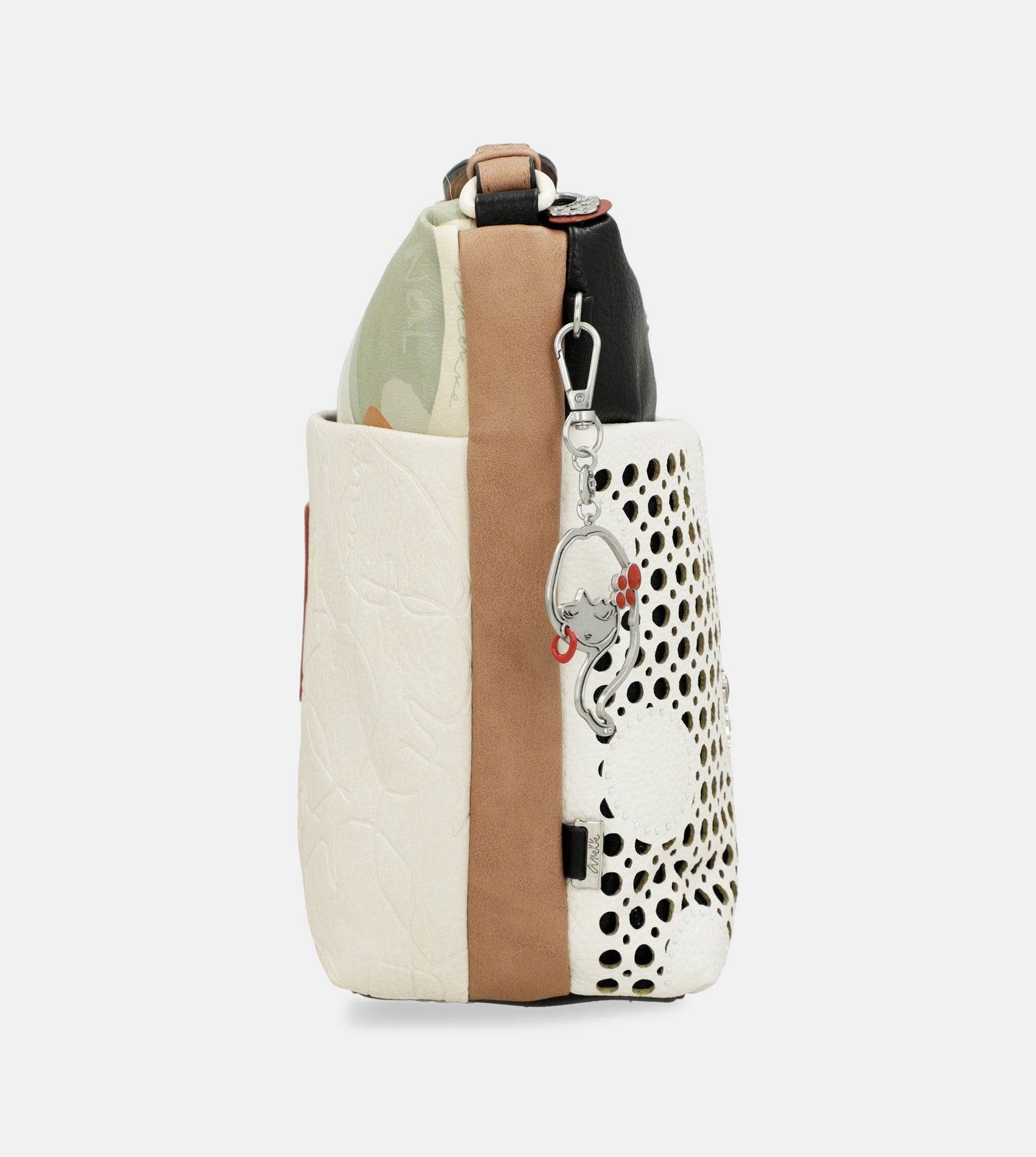 Grand sac bandoulière avec poche avant Alma
