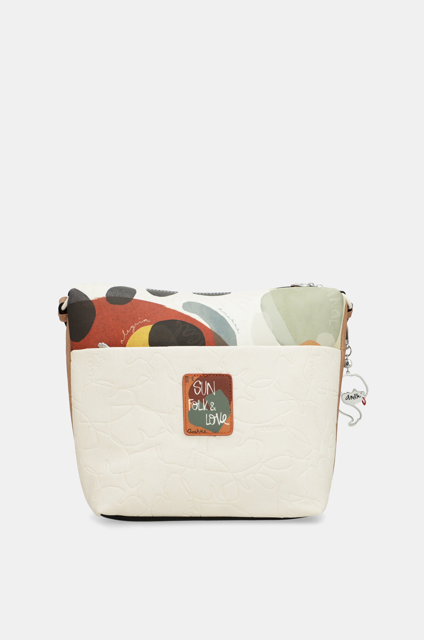 Grand sac bandoulière avec poche avant Alma